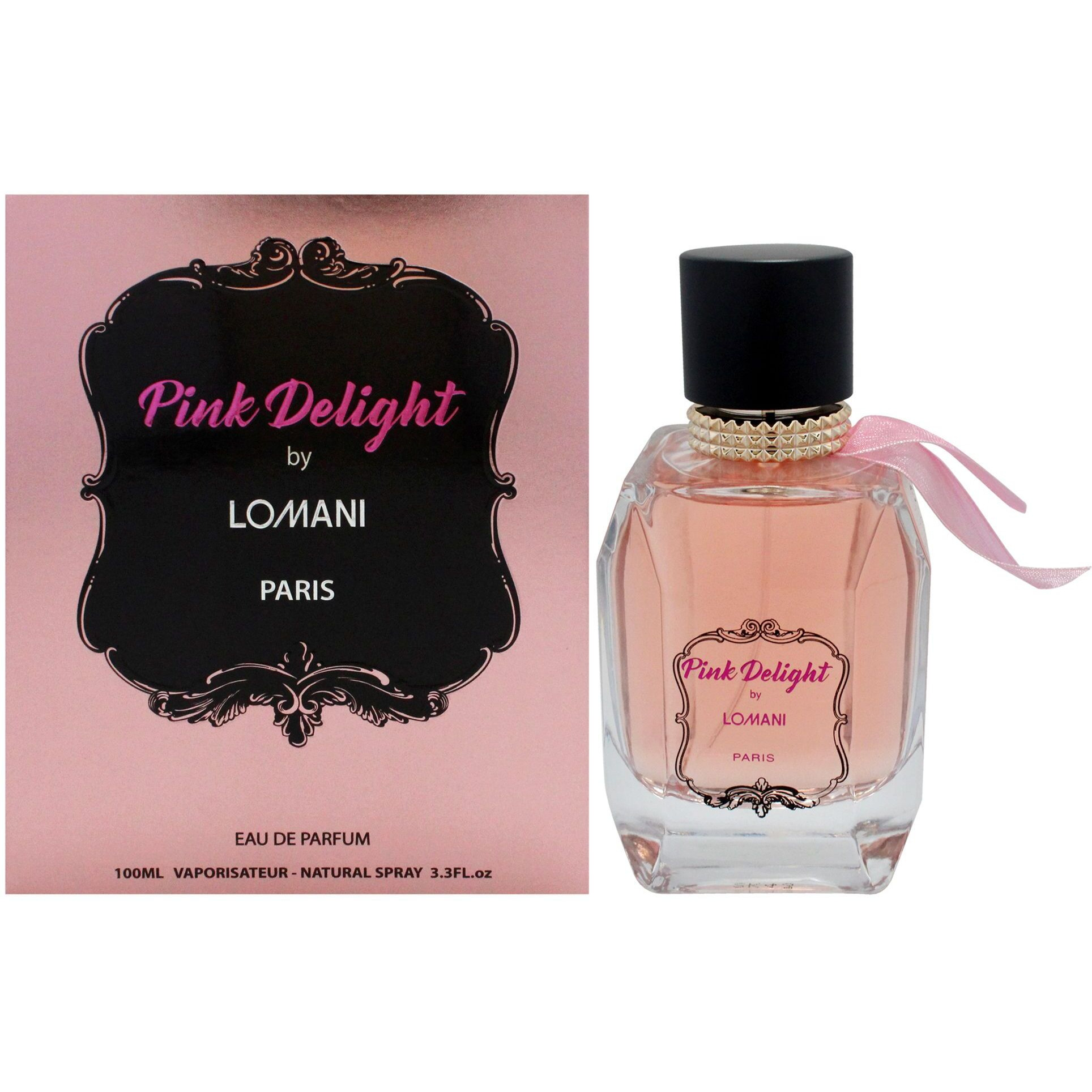 Pink Delight by Lomani for Women - 3.3 oz EDP Spray