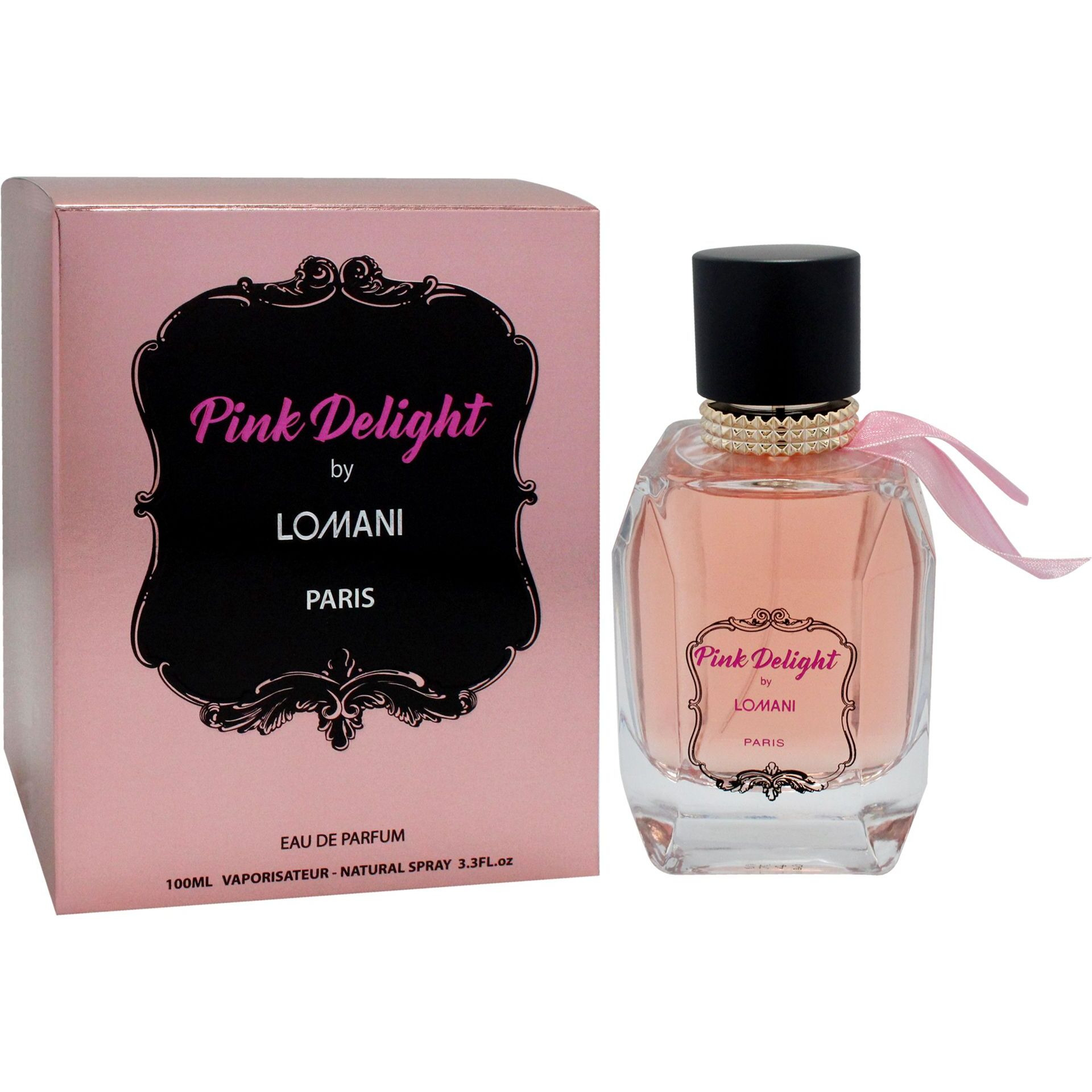 Pink Delight by Lomani for Women - 3.3 oz EDP Spray