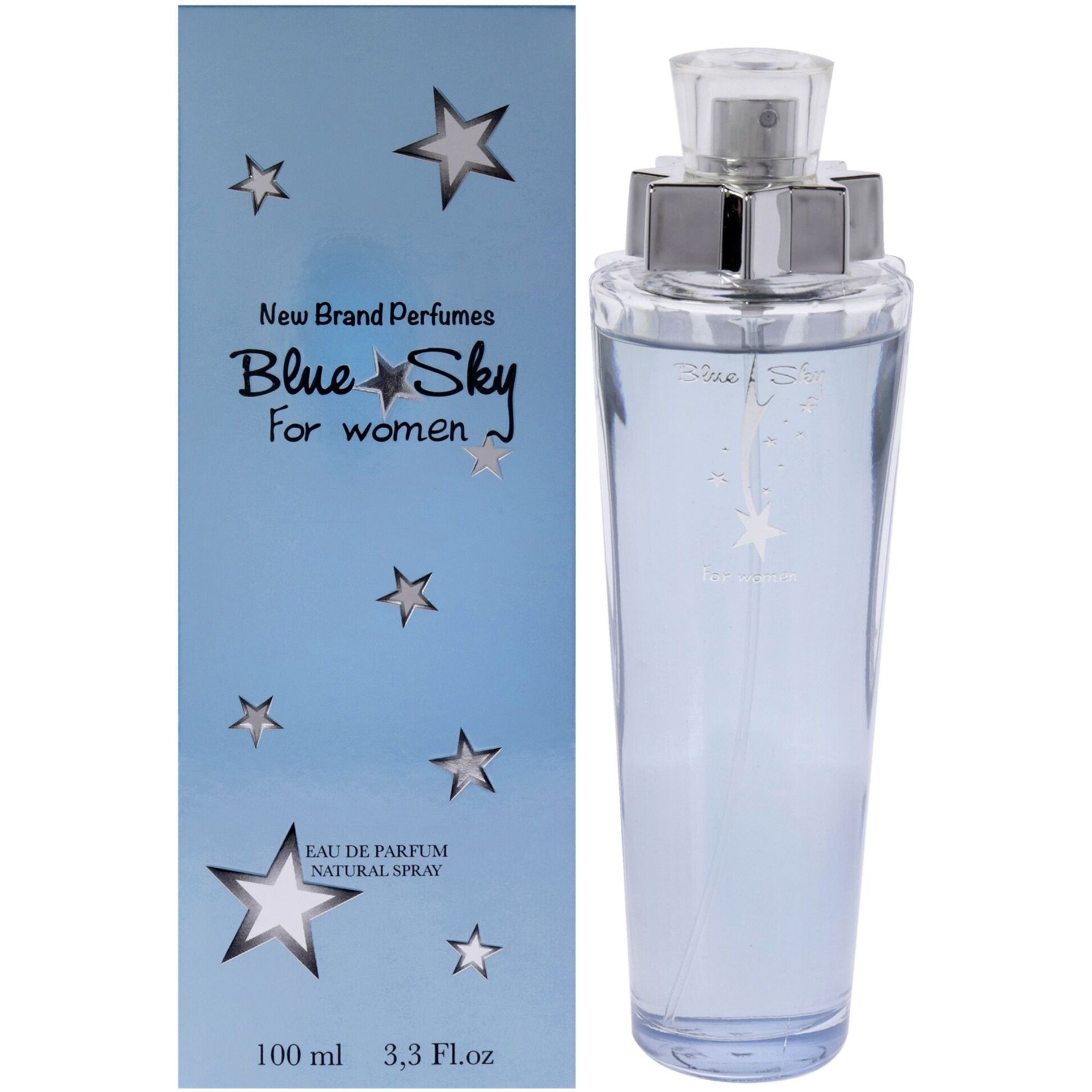 Blue Sky by New Brand for Women - 3.3 oz EDP Spray