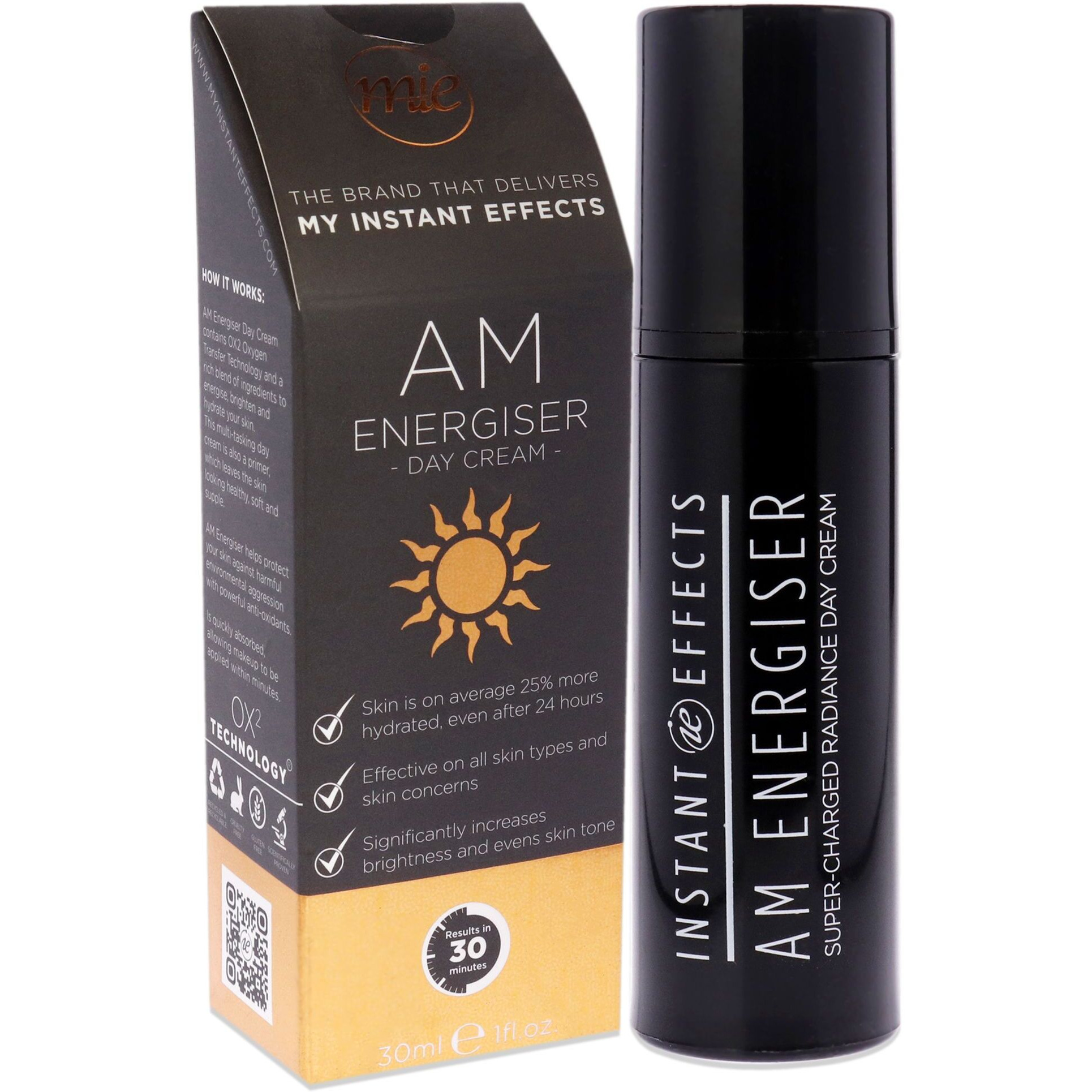 AM Energiser Day Cream by Instant Effects for Unisex - 1 oz Cream
