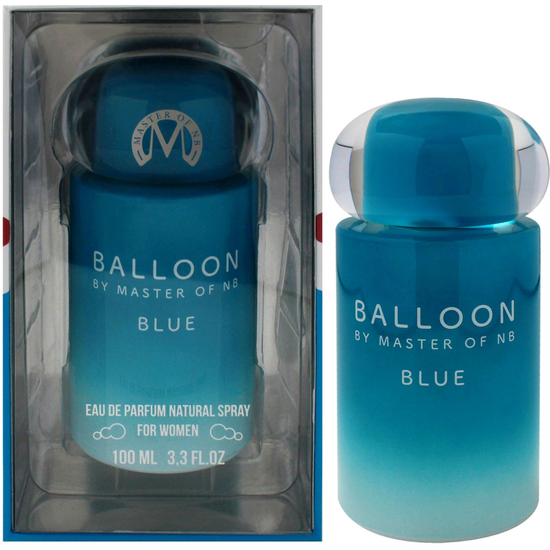 Master Balloon Blue by New Brand for Women - 3.3 oz EDP Spray