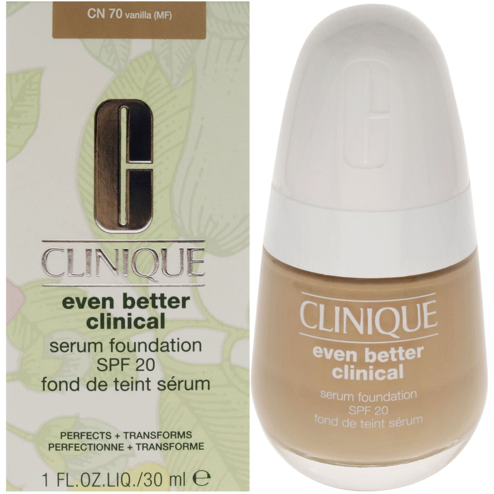 Even Better Clinical Serum Foundation SPF 20 - CN 70 Vanilla by Clinique for Women - 1 oz Foundation
