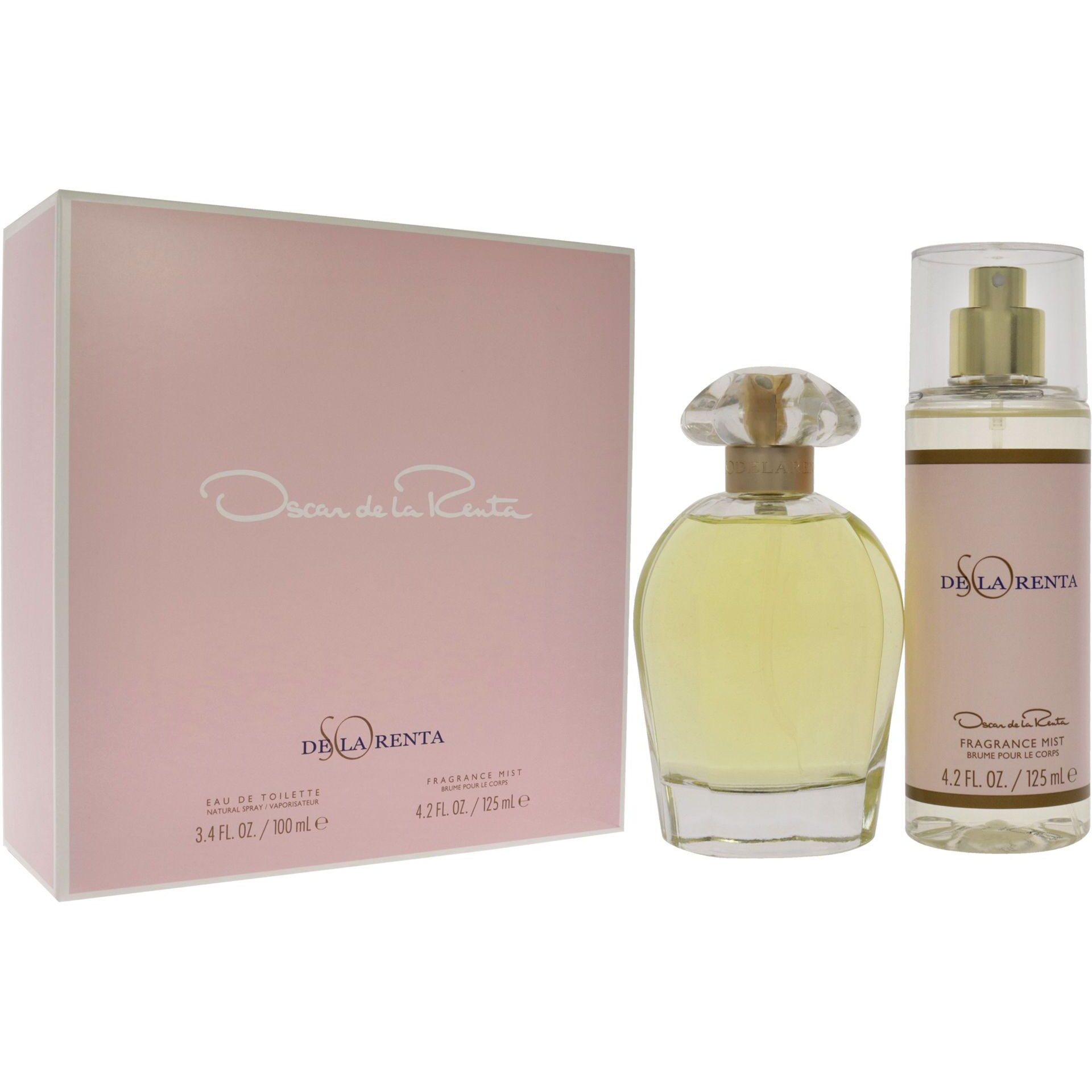 So de la Renta by Oscar De La Renta for Women - 2 Pc Gift Set 3.4oz EDT Spray, 4.2oz Fragrance Mist