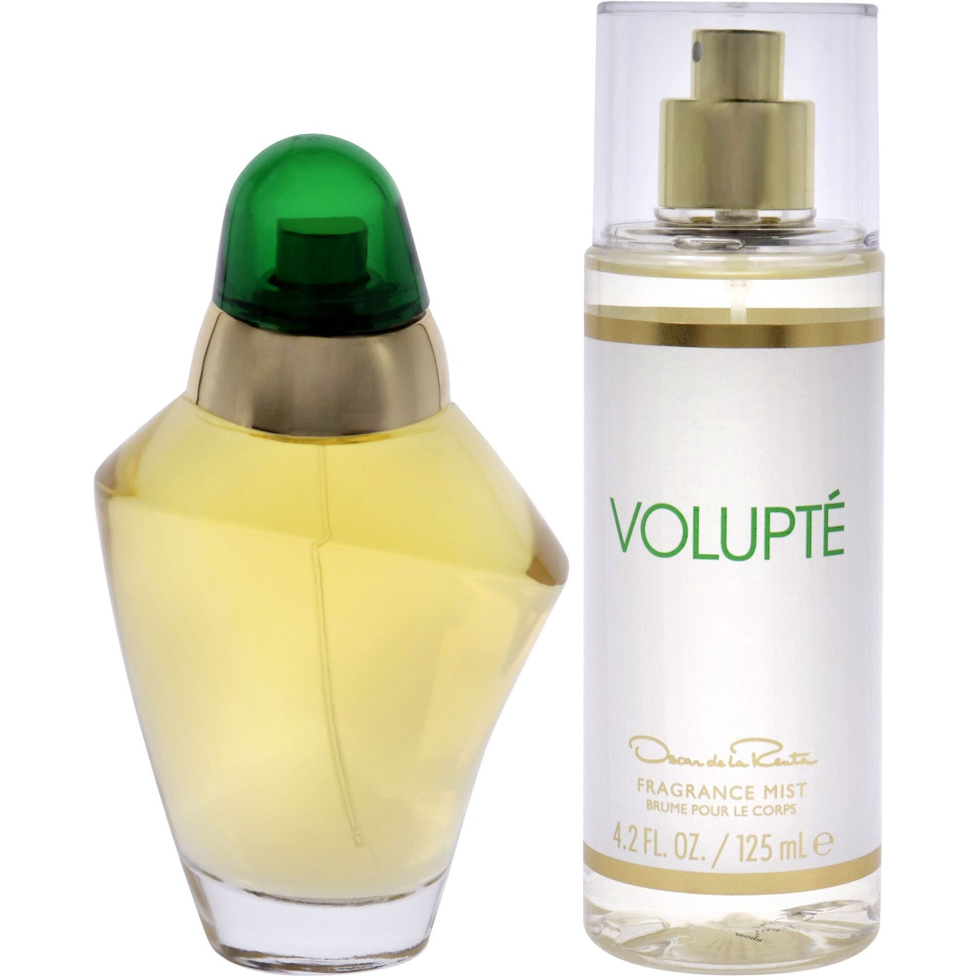 Volupte by Oscar De La Renta for Women - 2 Pc Gift Set 3.4oz EDT Spray, 4.2oz Frangrance Mist
