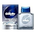 Gillette Series Cool Wave After Shave, Aftershave for Men, After Shave Cologne Men, 3.3 fl oz, 100 ml, After Shave Lotion for Men, Post Shave Balm Men, Aftershave, Mens Aftershave, Aftershave Balm