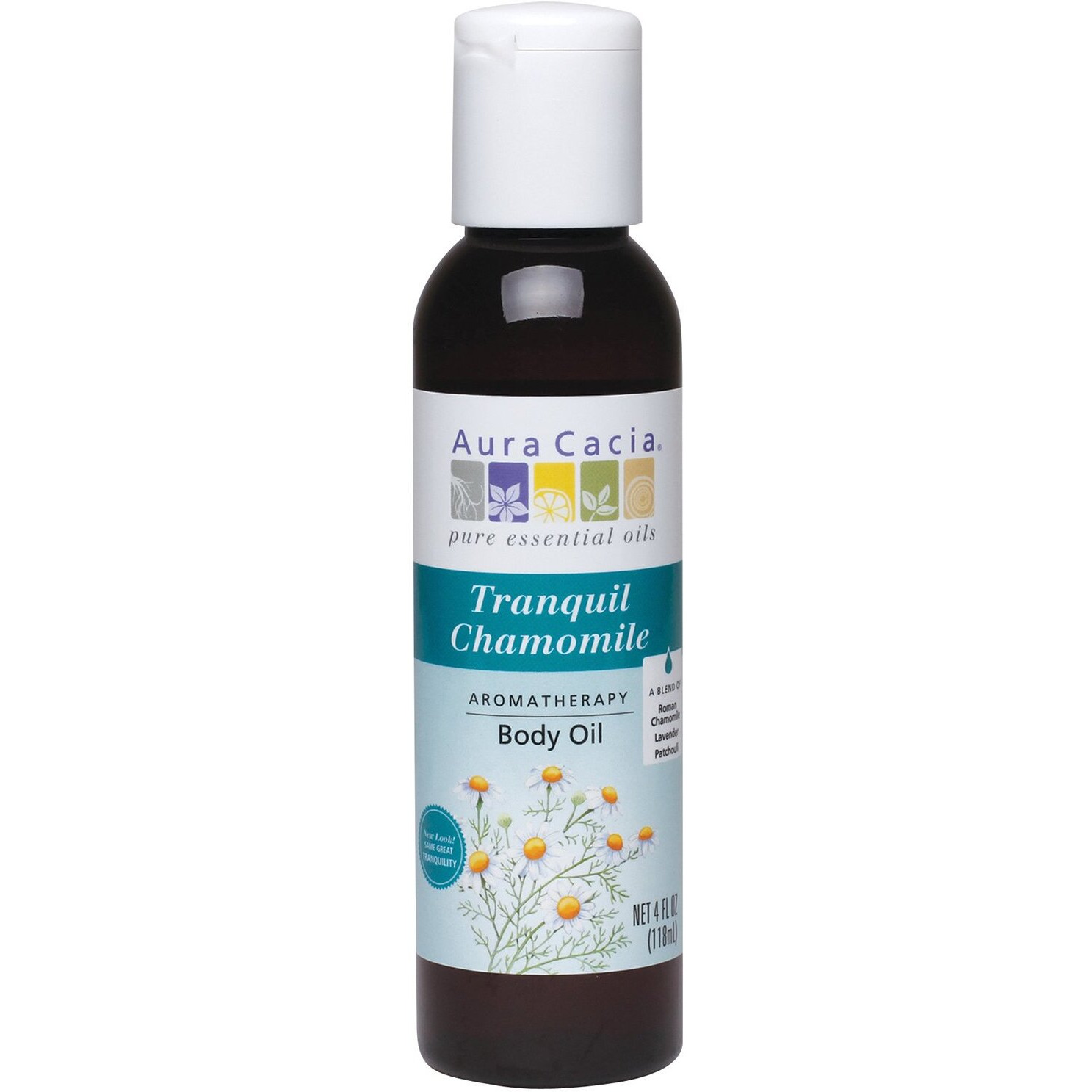 Aura Cacia Body Oil, Tranquil Chamomile, 4 Fluid Ounce