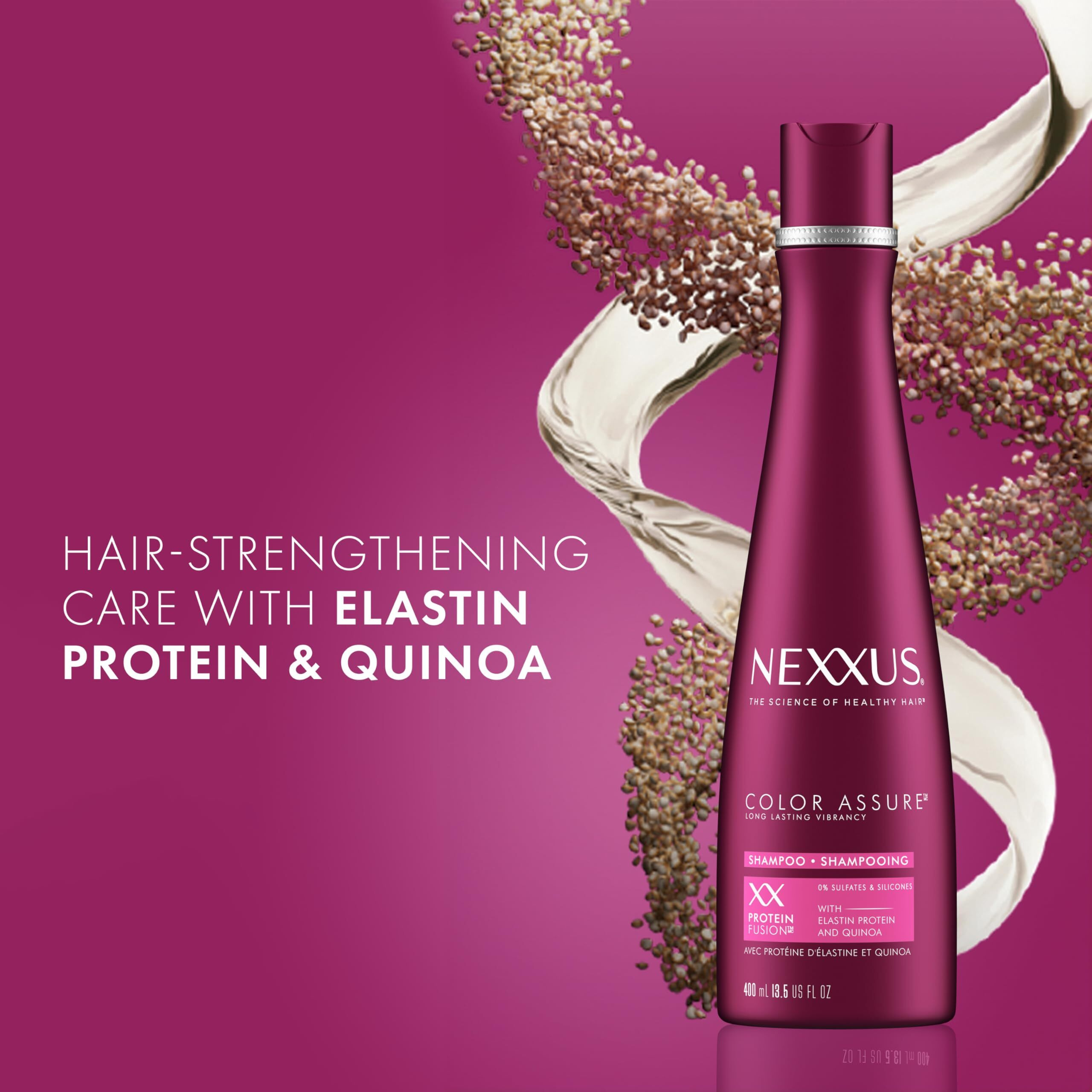 Nexxus Hair Color Assure Conditioner For Colored Treated Hair with ProteinFusion, Color Conditioner 13.5 oz