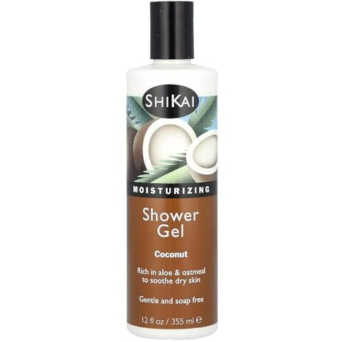 SHIKAI SHOWER GEL COCONUT 12OZ