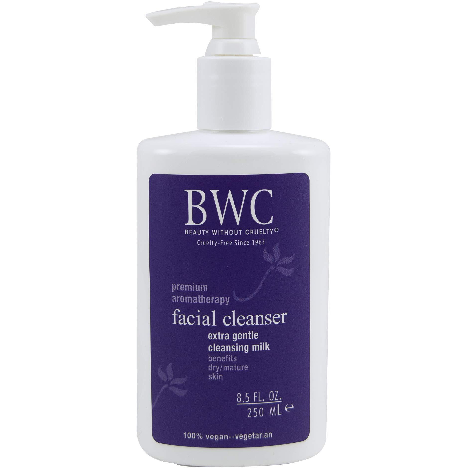 Beauty without Cruelty Facial Cleansing Milk, Extra Gentle, 8.5-Ounce