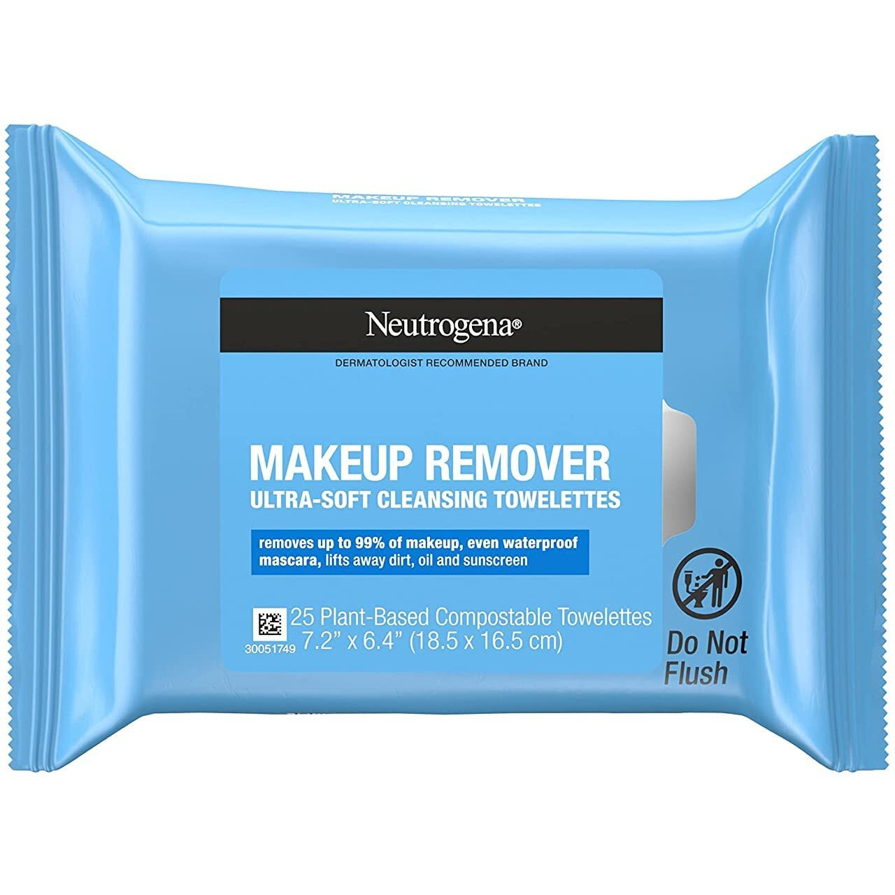 Neutrogena Makeup Remover Cleansing Towelettes, Refill Pack, 25 Count