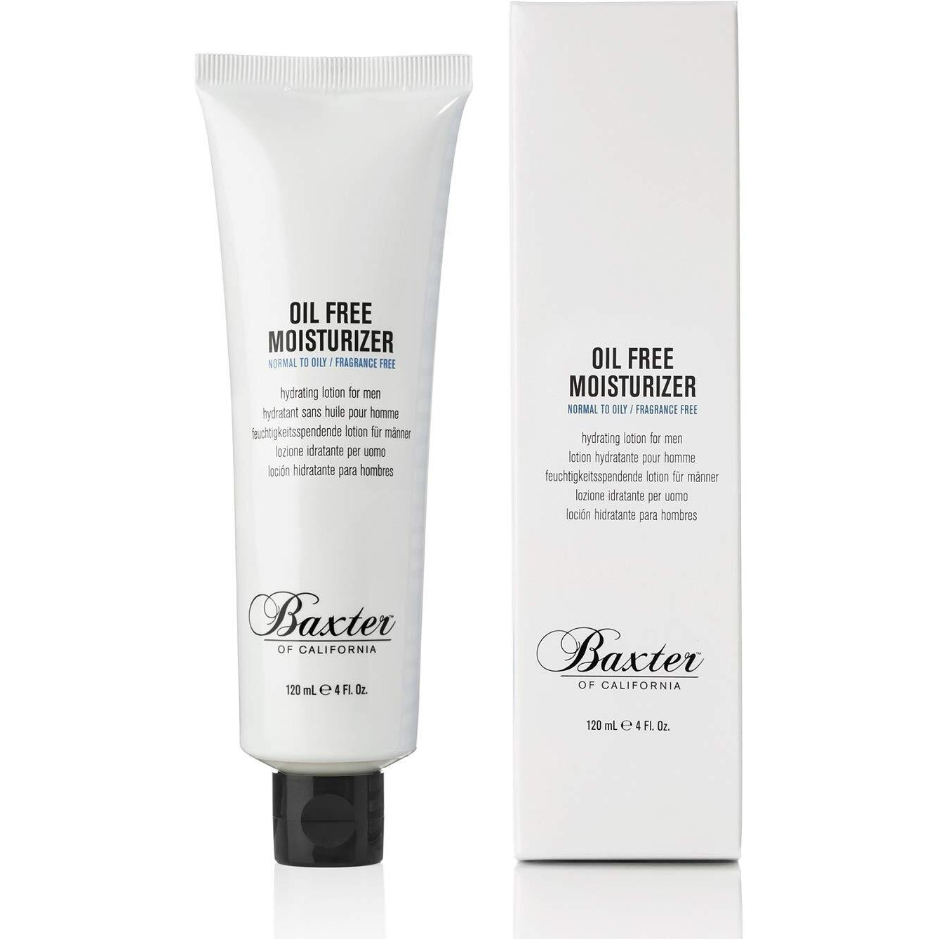 Oil Free Moisturizer by Baxter Of California for Men - 4 oz Moisturizer