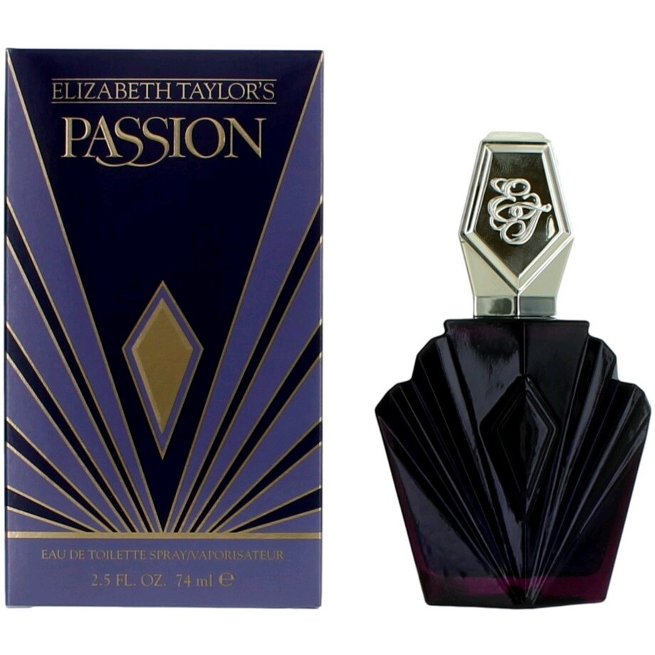 Passion by Elizabeth Taylor, 2.5 oz Eau De Toilette Spray for Women