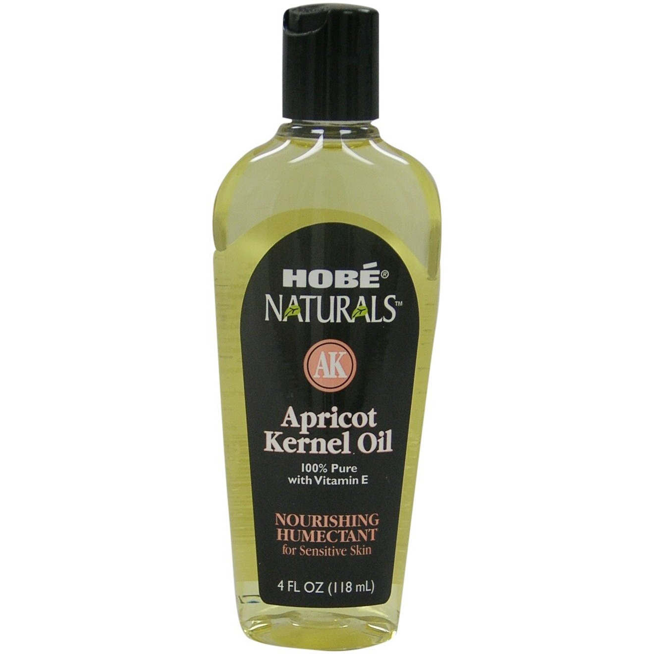 Hobe Naturals Apricot Kernel Oil, 4 Fluid Ounce