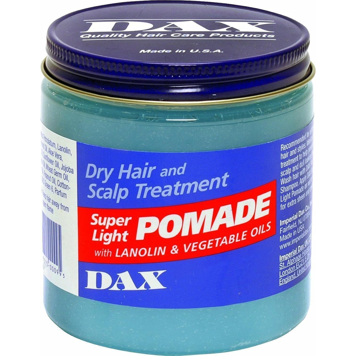 Dax Super Light Pomade, 7.5 Ounce