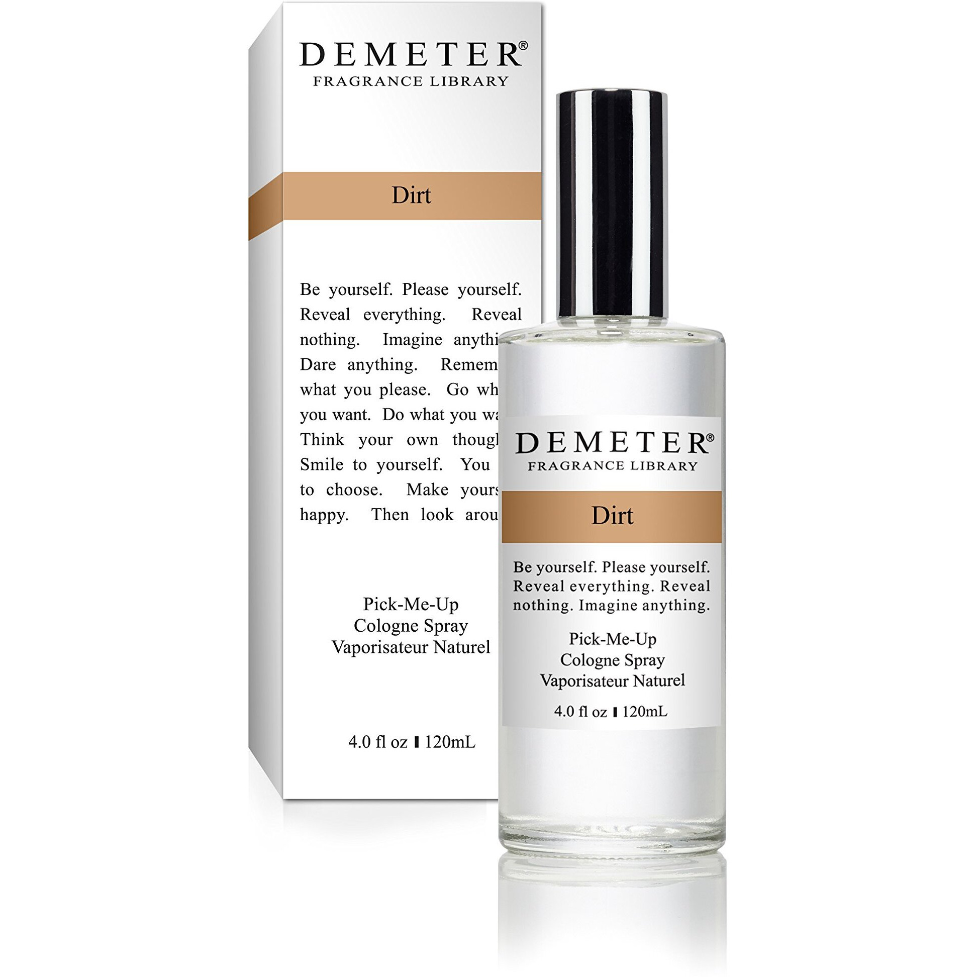 Dirt by Demeter, 4 oz Pick-Me-Up Cologne Spray for Unisex