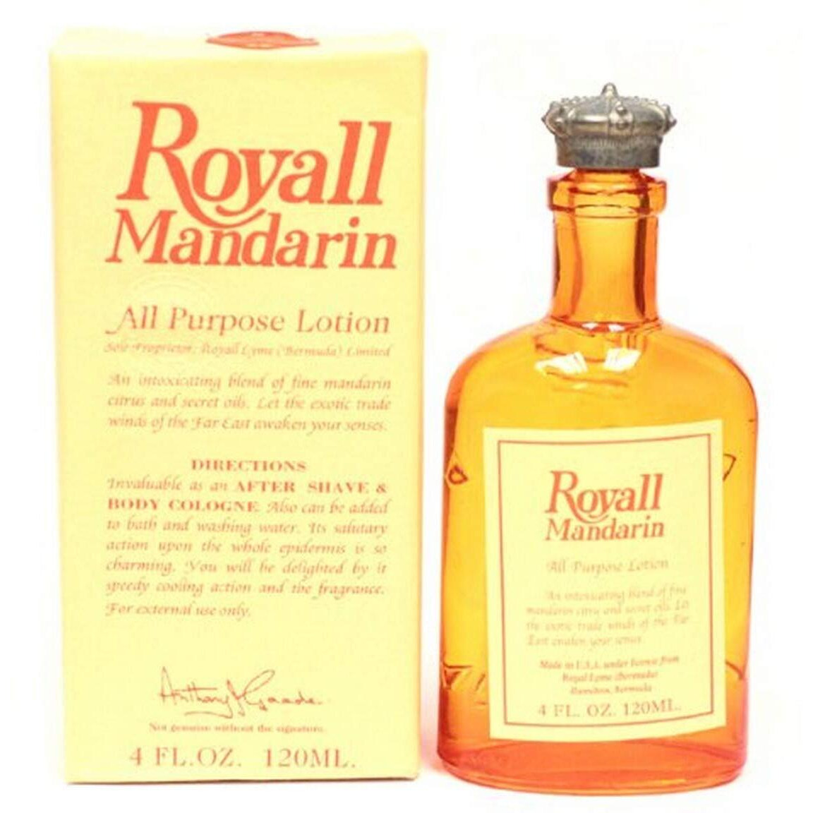 Royall Mandarin by Royall Fragrances All Purpose Lotion / Cologne 4 oz(D0102HA5IPU.)