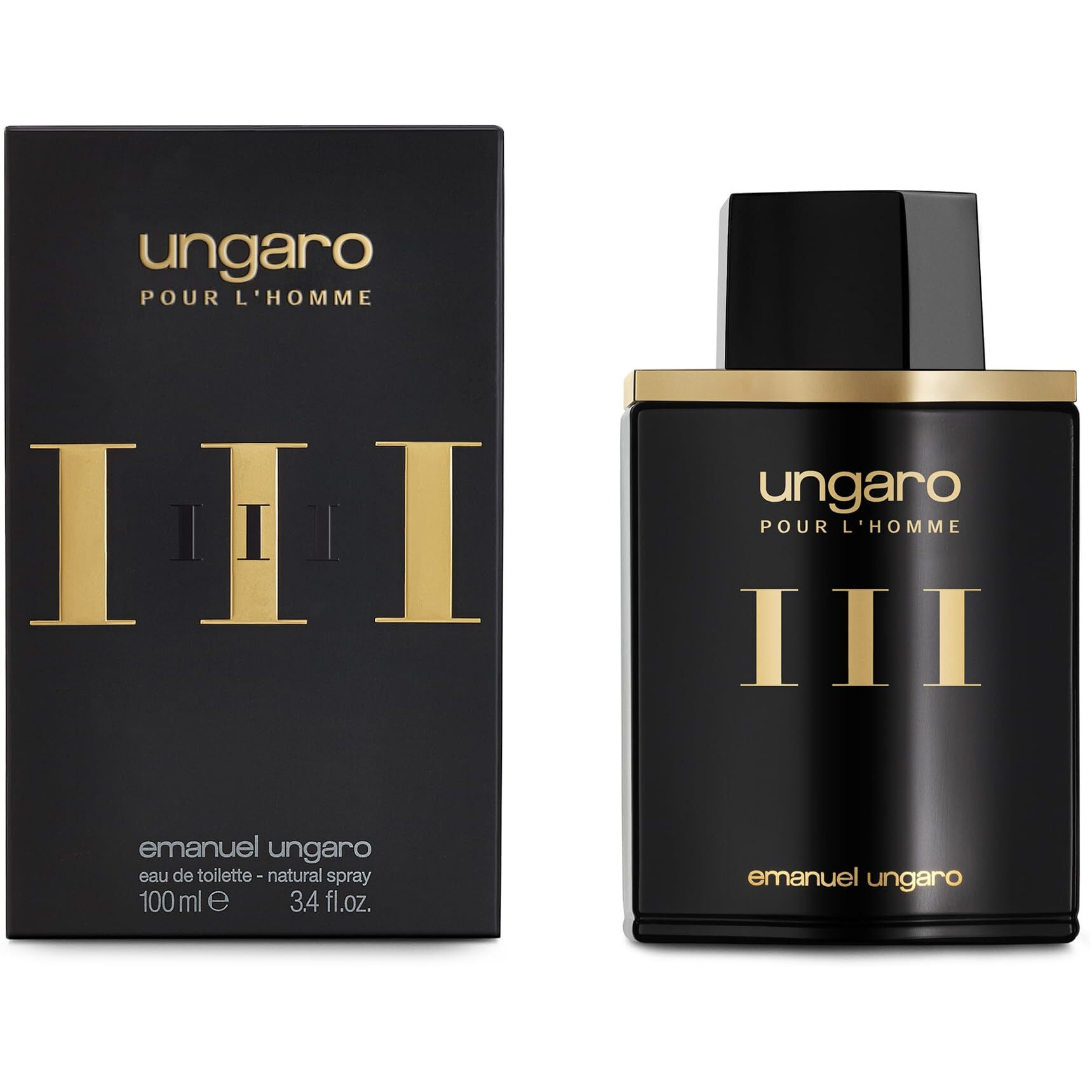Ungaro Pour L'Homme III by Ungaro, 3.4 oz Eau De Toilette Spray for Men