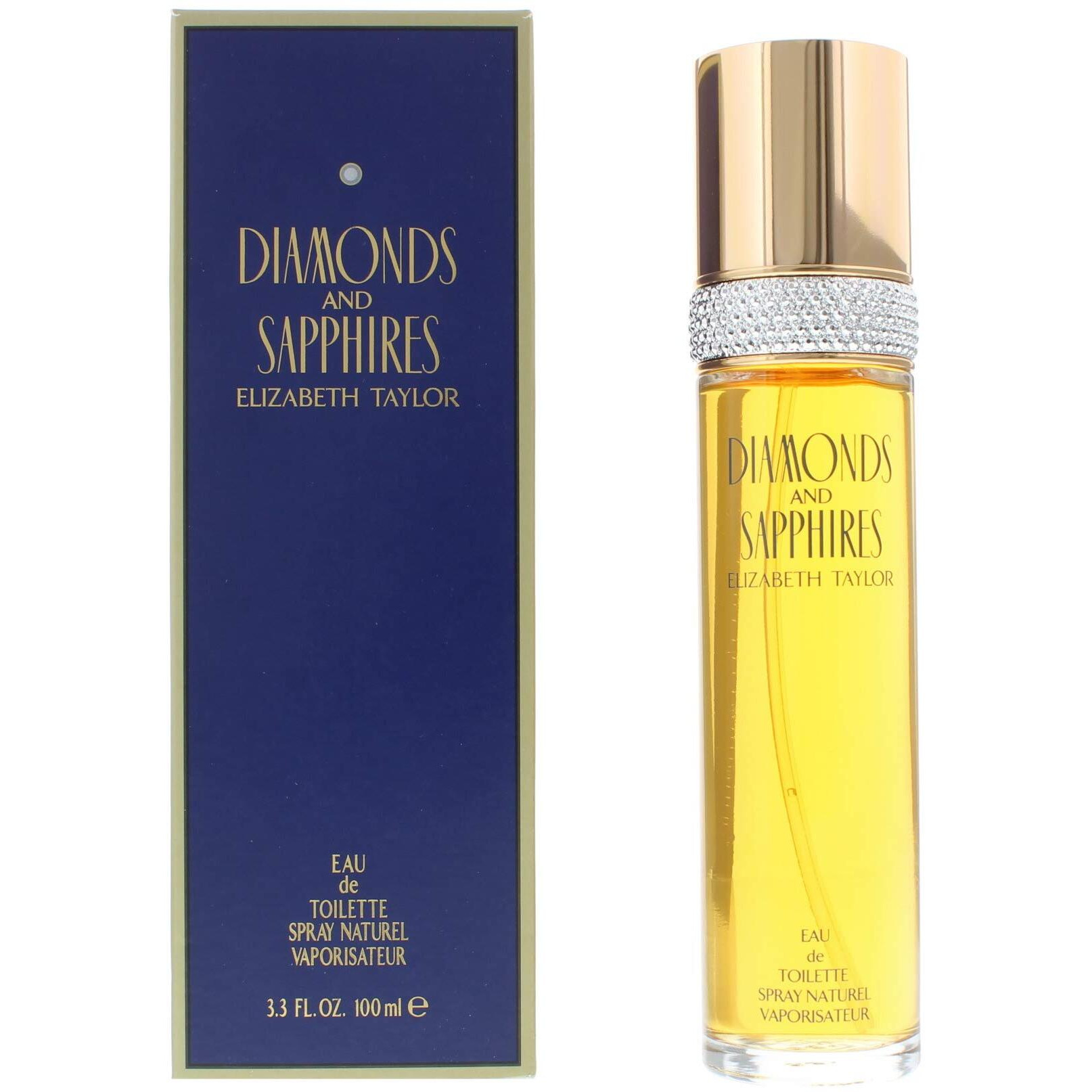 DIAMONDS & Sapphires by Elizabeth Taylor Eau De Toilette Spray 3.4 oz(D0102HA5R5W.)