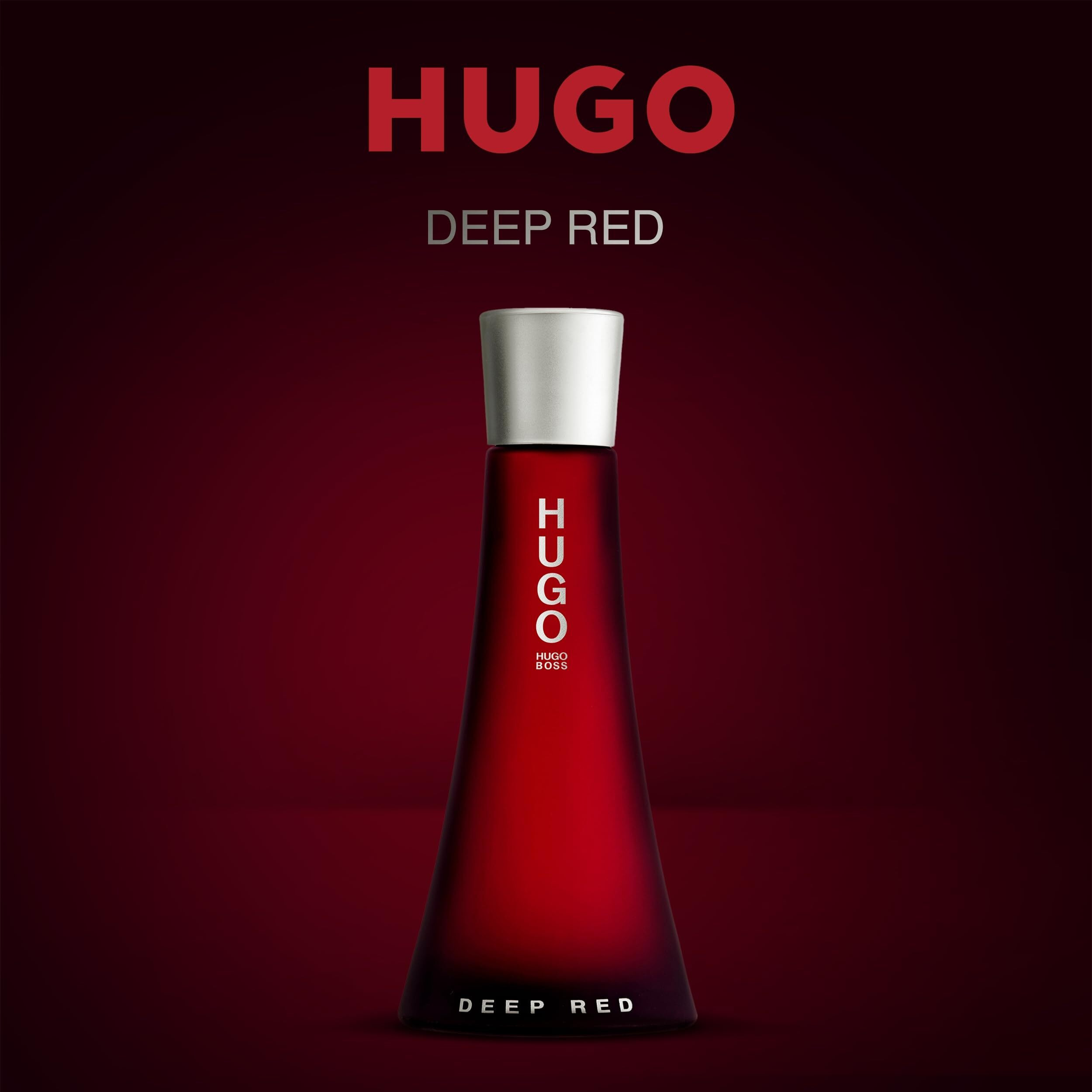 hugo DEEP RED by Hugo Boss Eau De Parfum Spray 3 oz(D0102HA5QEY.)