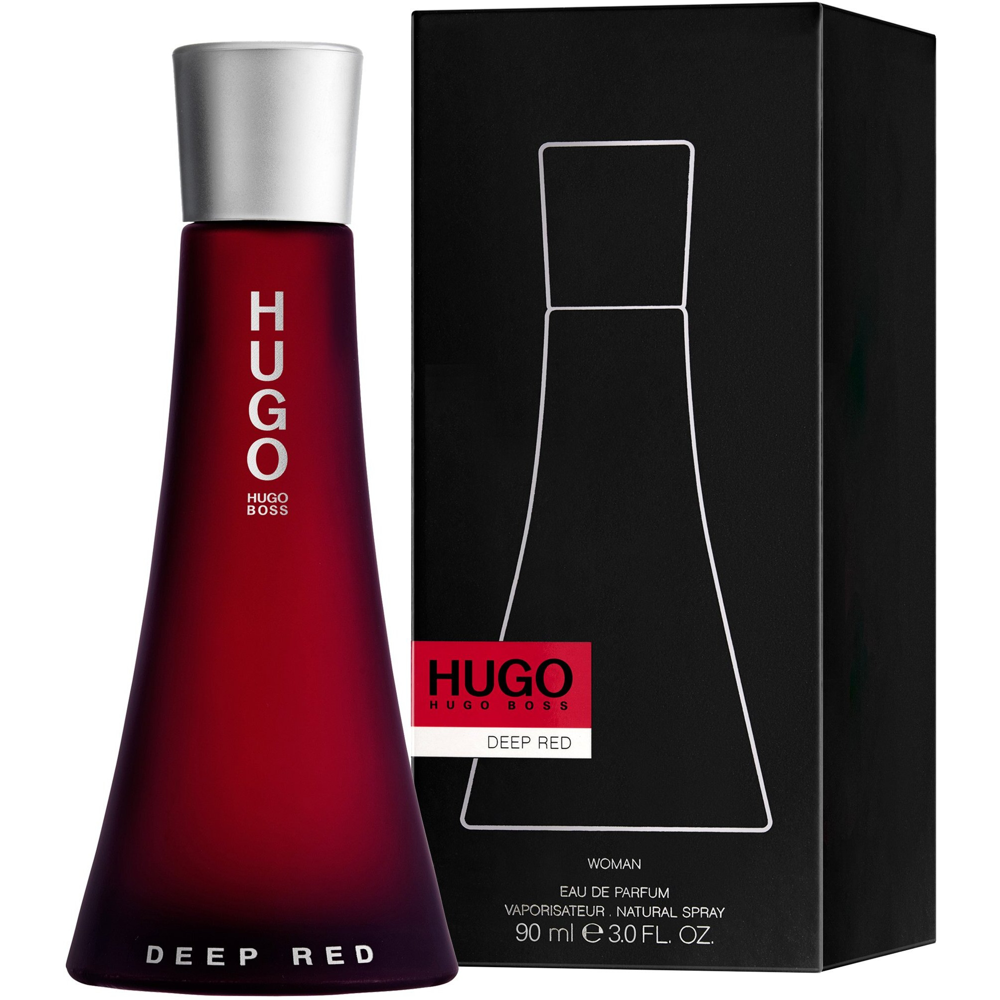 hugo DEEP RED by Hugo Boss Eau De Parfum Spray 3 oz(D0102HA5QEY.)