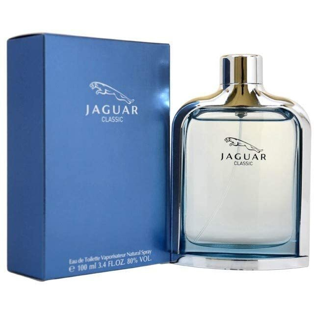 Jaguar Classic Blue by Jaguar, 3.4 oz Eau De Toilette Spray for Men