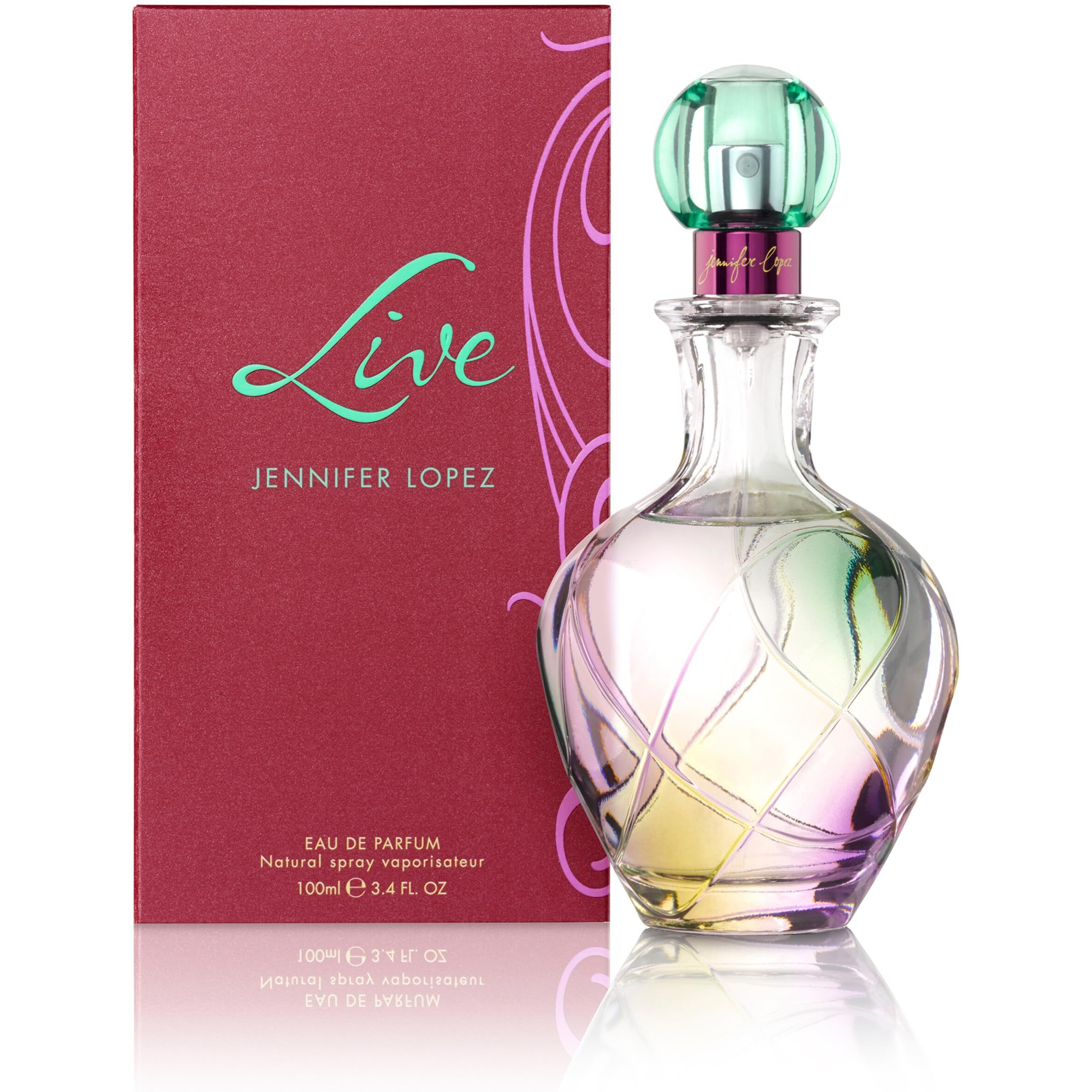 Live by J.Lo, 3.4 oz Eau De Parfum Spray for Women (Jennifer Lopez)