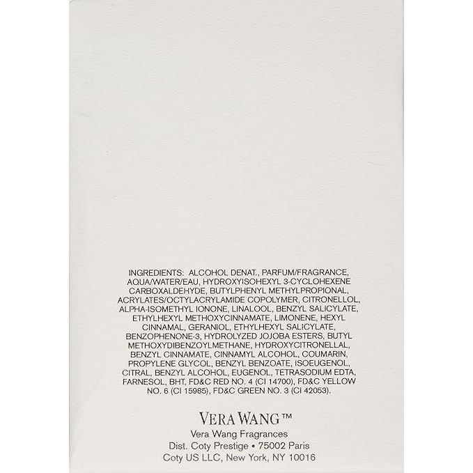 Vera Wang by Vera Wang Eau De Parfum Spray 3.4 oz(D0102HA74PW.)