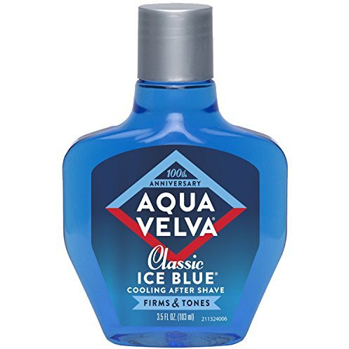 Aqua Velva After Shave, Classic Ice Blue, Soothes, Cools, and Refreshes Skin, 3.5 Ounce