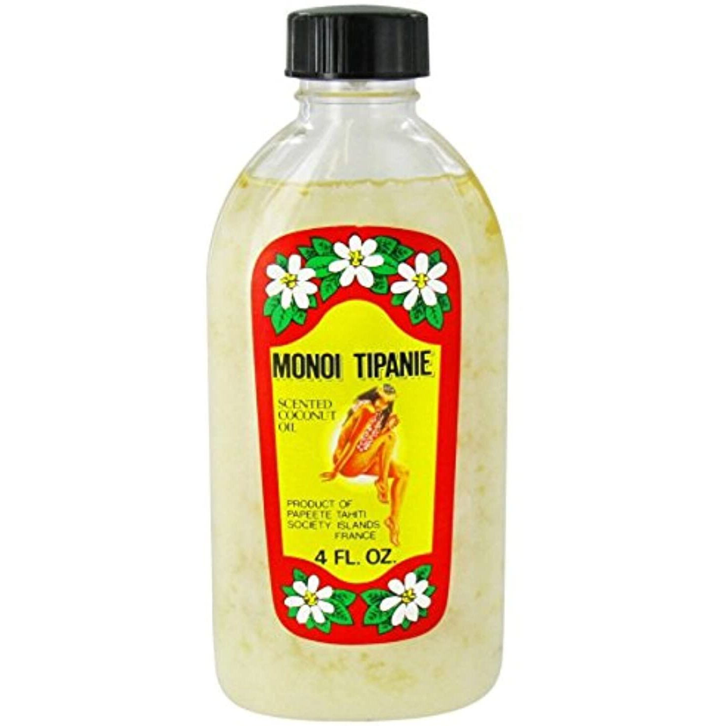 Monoi Tiare Tahiti Monoi Tipanie Plumeria, 4 Fluid Ounce