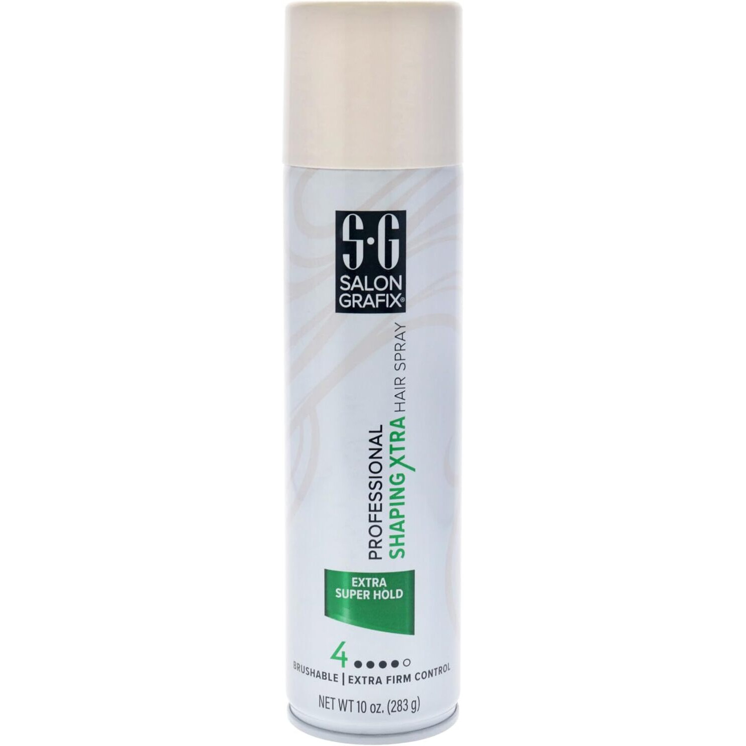 Shaping Hair Spray - Extra Super Hold by Salon Grafix for Unisex - 10 oz Hair Spray