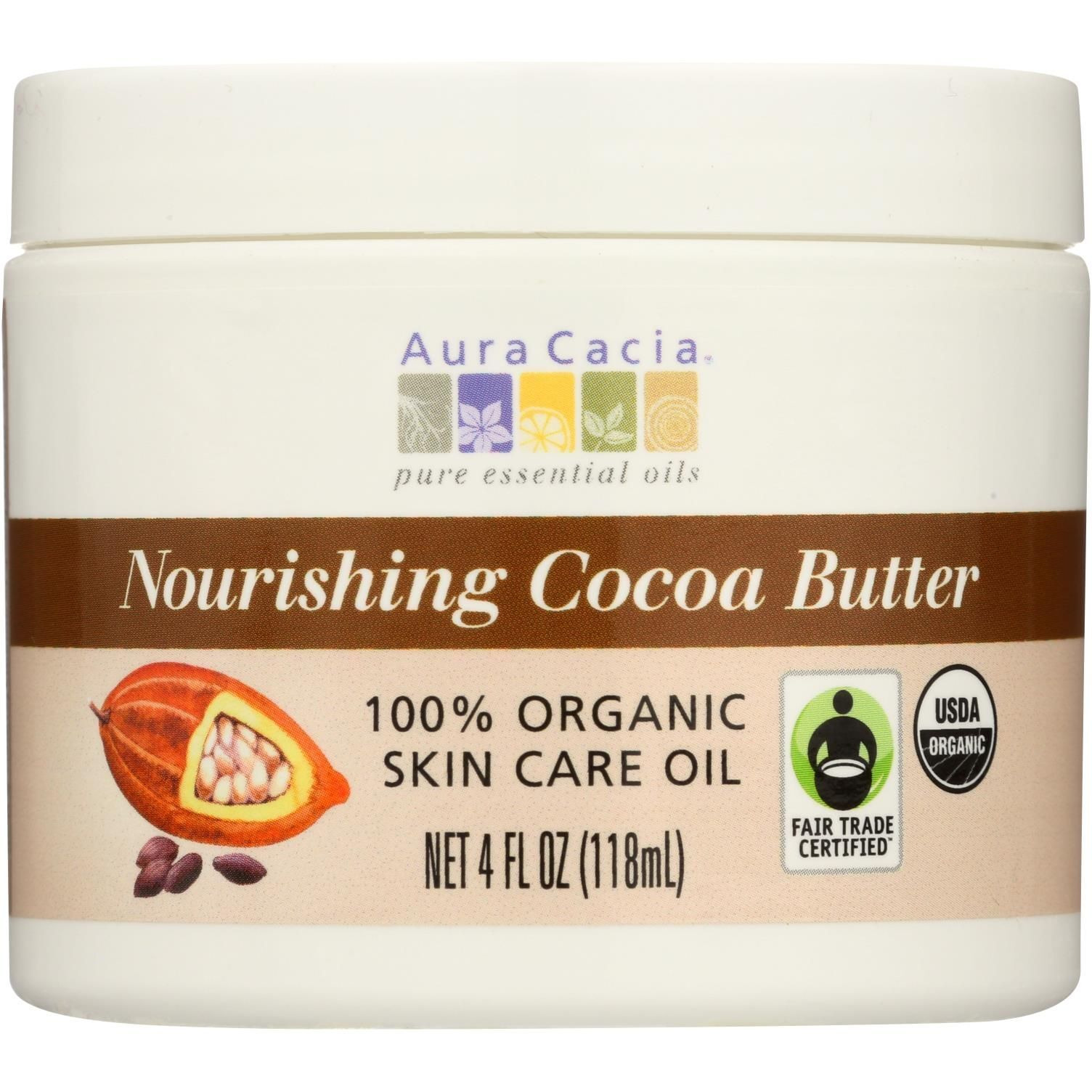 Aura cacia - Organic cocoa Butter - 4 Oz(D0102H5WTA2)