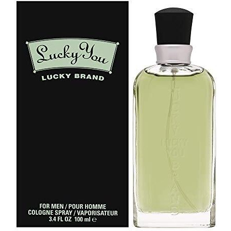 Lucky You by Lucky Brand, 3.4 oz Eau De Toilette Spray for Men