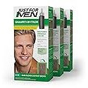 Just For Men Shampoo-In Color (Formerly Original Formula), Mens Hair Color with Keratin and Vitamin E for Stronger Hair - Dark Blond/Lightest Brown, H-15, Pack of 3