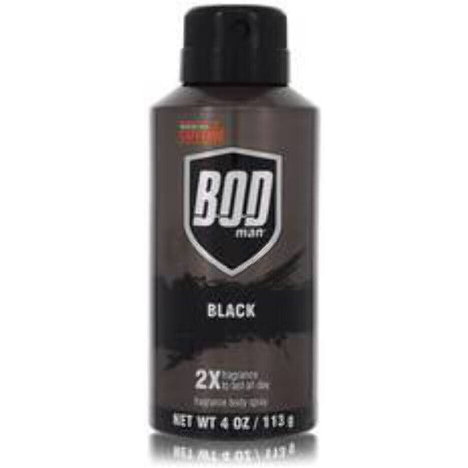 Bod Man Black by Parfums De Coeur Body Spray 4 oz(D0102HAXYCG.)