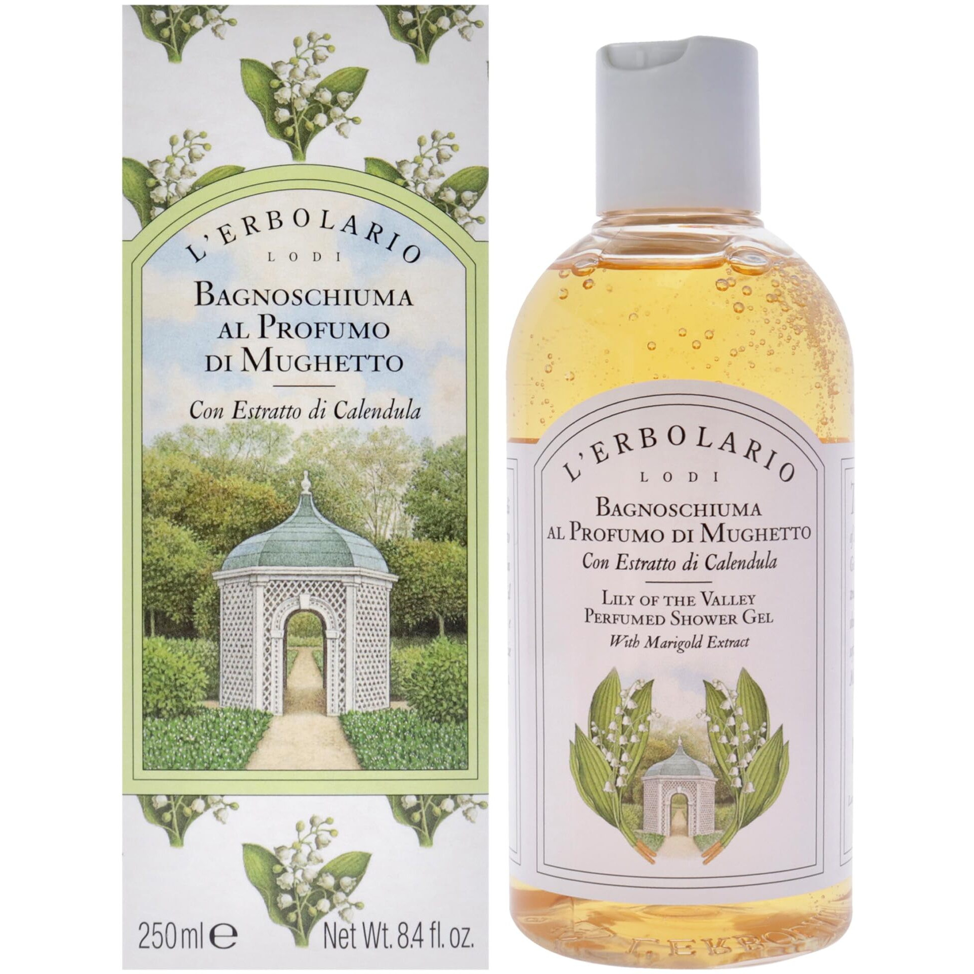 Perfumed Shower Gel - Lily of the Valley by LErbolario for Unisex - 8.4 oz Shower Gel