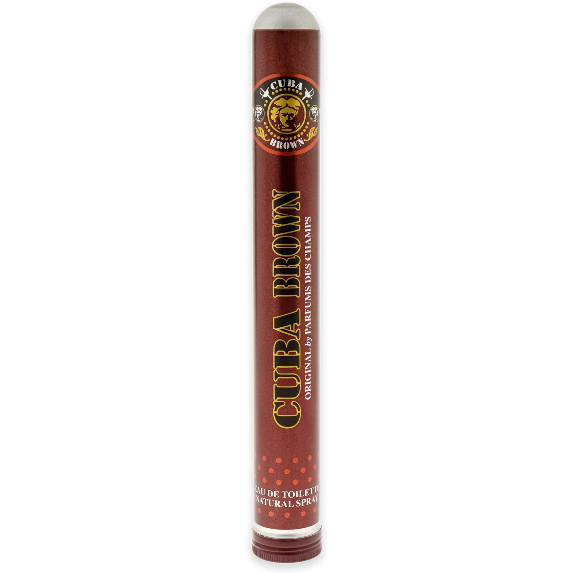 CUBA Brown by Fragluxe Eau De Toilette Spray 1.17 oz(D0102HA7NUG.)
