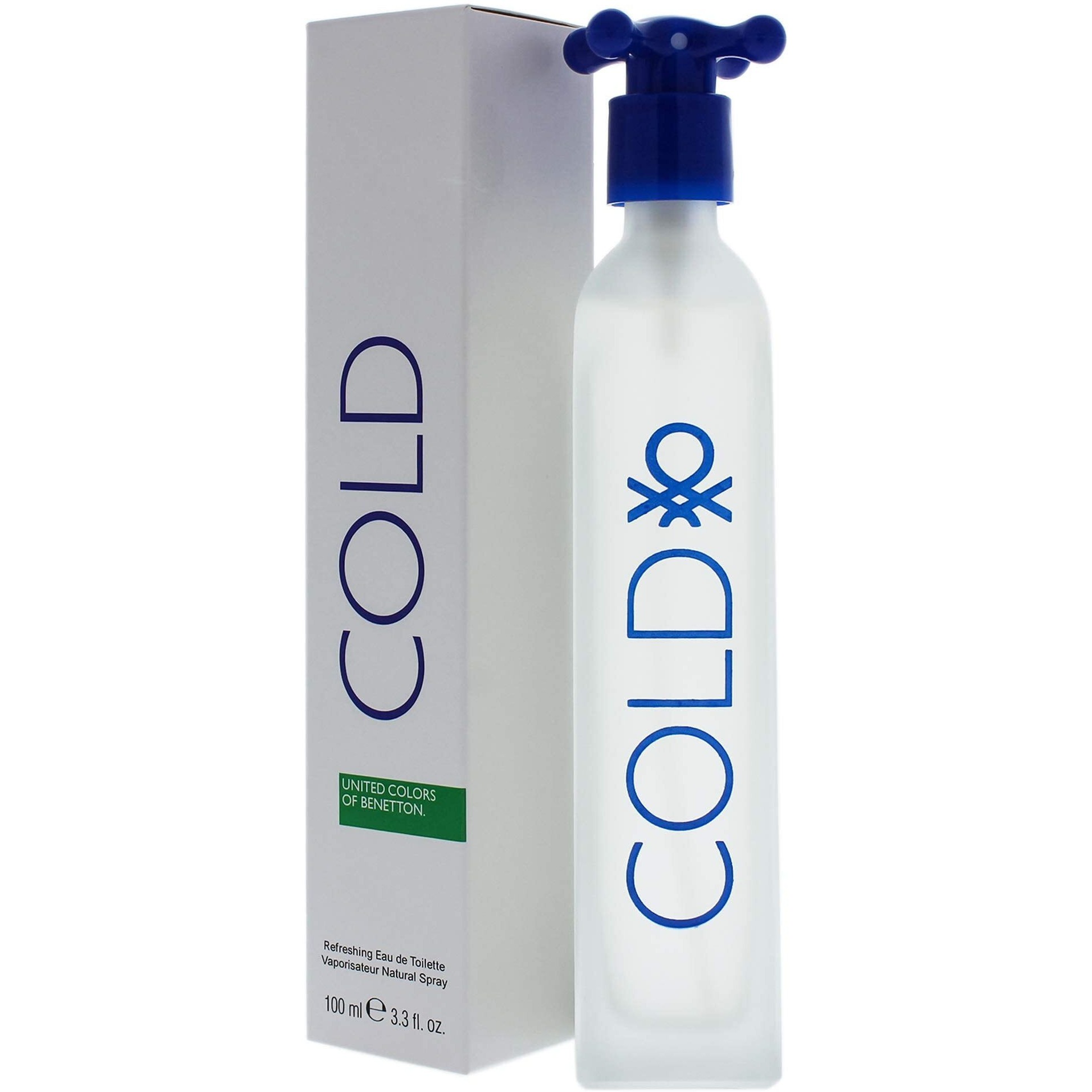 Cold by United Colors of Benetton for Men - 3.3 oz EDT Spray