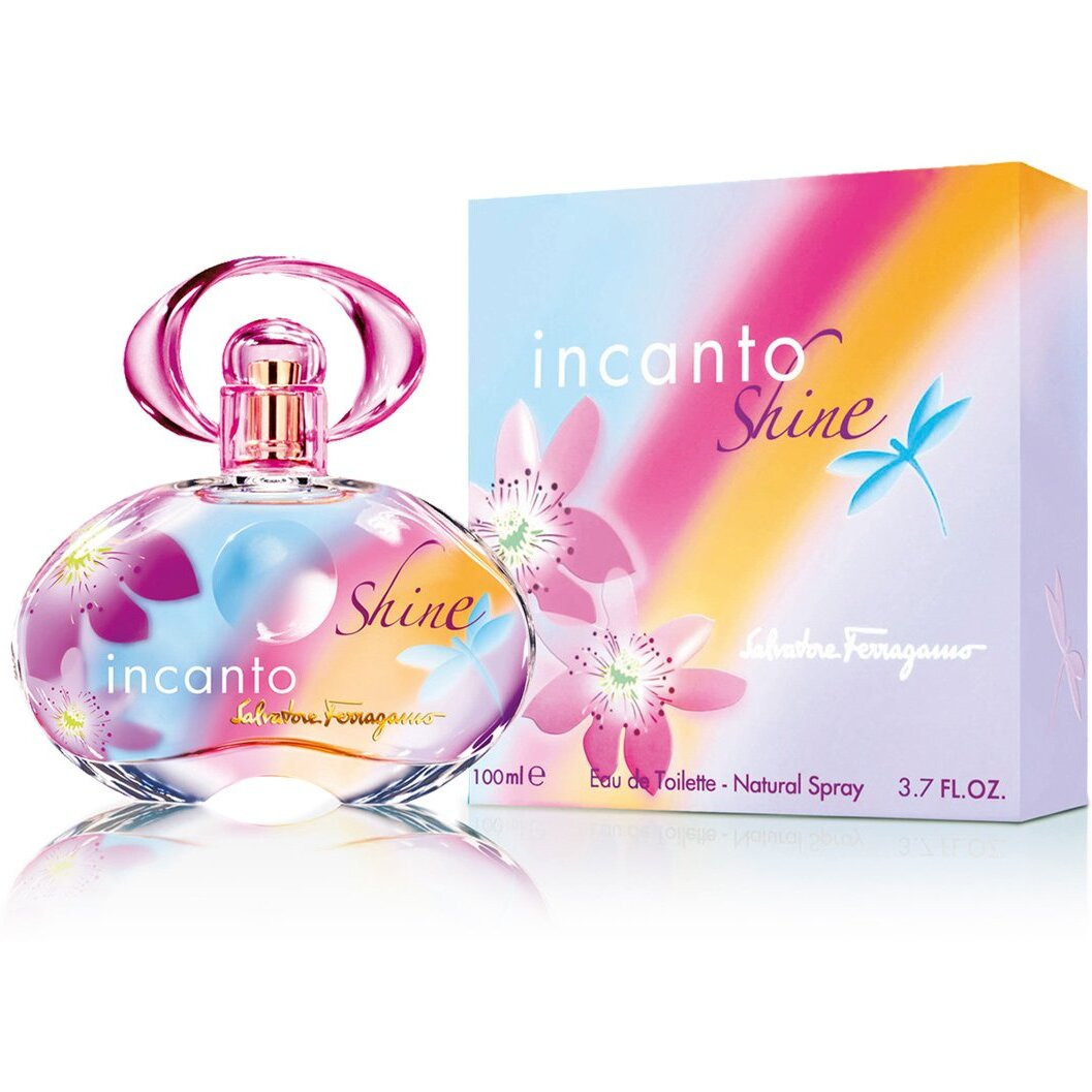 Incanto Shine by Salvatore Ferragamo Eau De Toilette Spray 3.4 oz(D0102HA7K0U.)