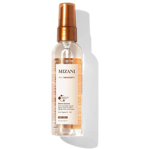 Mizani Thermasmooth Shine Extend Anti-Humidity Spritz | Seals Blowouts & Prevents Frizz | for Curly Hair | 3 Fl Oz