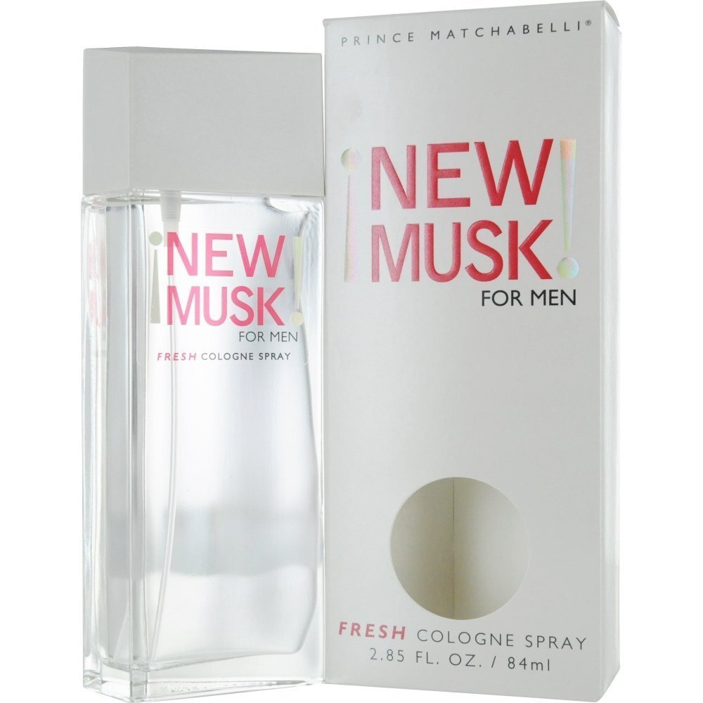New Musk by Prince Matchabelli, 2.85 oz Fresh Cologne Spray for Men