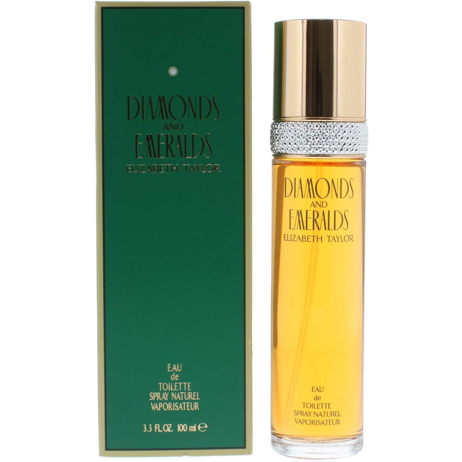 DIAMONDS & EMERALDS by Elizabeth Taylor Eau De Toilette Spray 3.3 oz(D0102HA5R5A.)