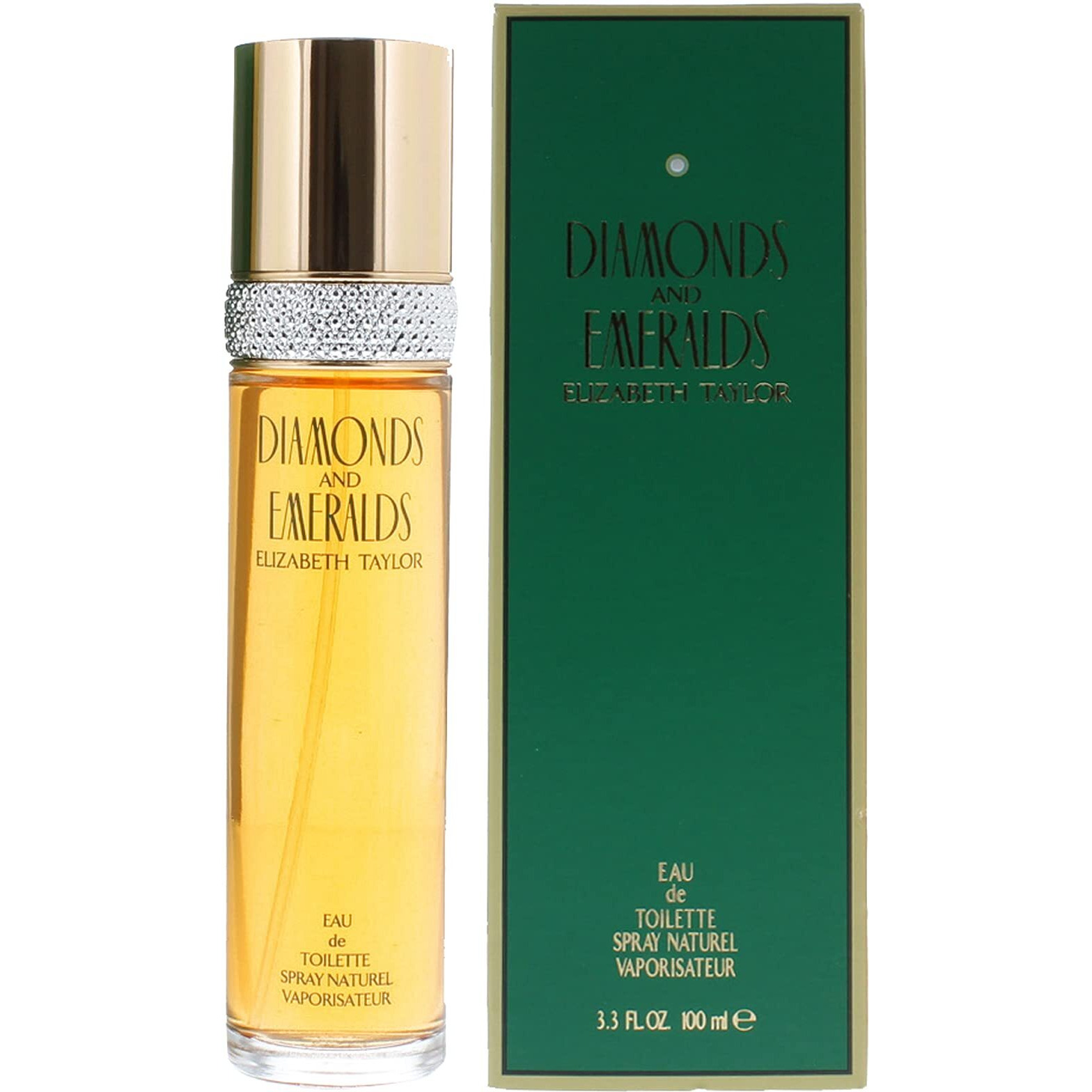 DIAMONDS & EMERALDS by Elizabeth Taylor Eau De Toilette Spray 3.3 oz(D0102HA5R5A.)