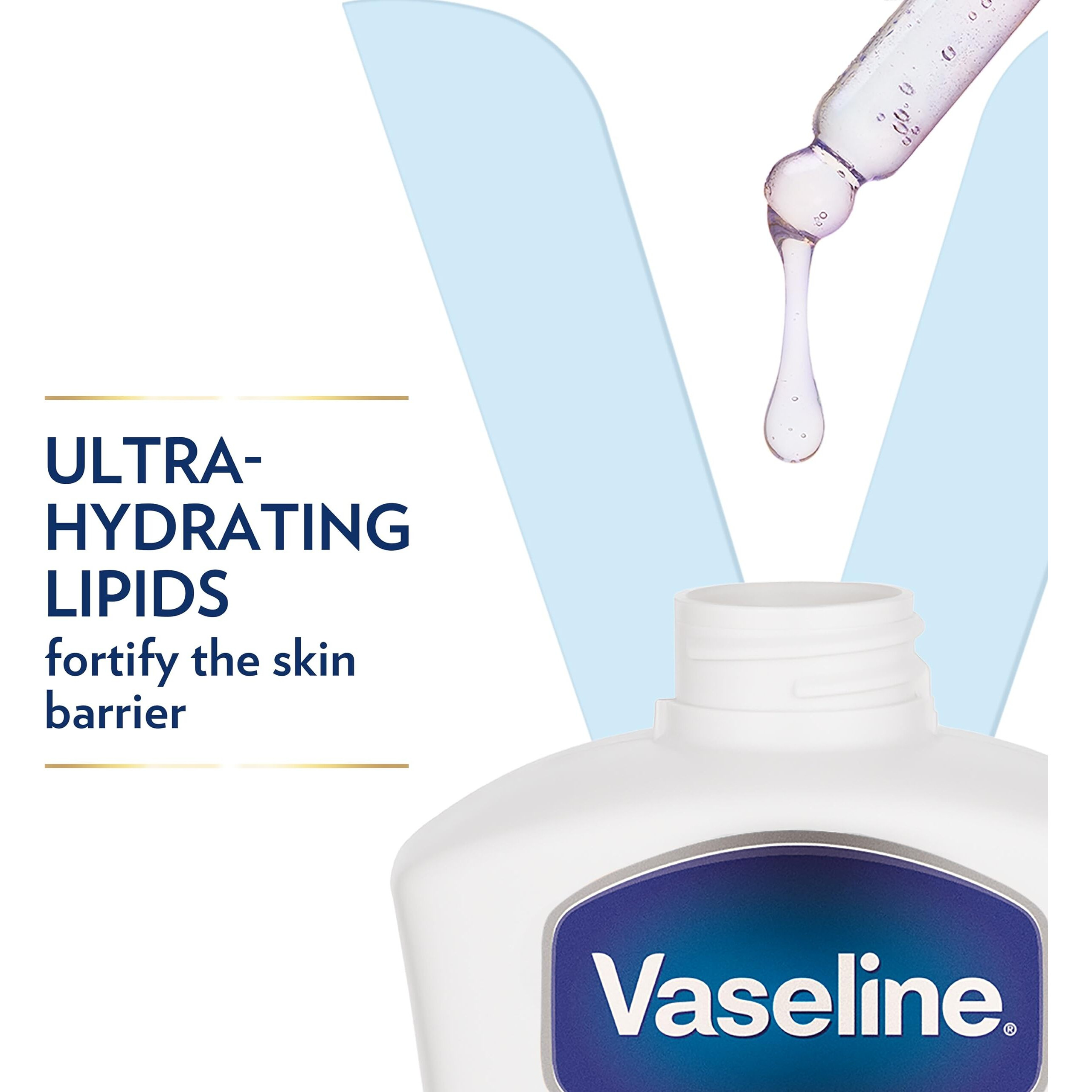 Vaseline Intensive Care Body Lotion for Dry Skin Advanced Repair Unscented Lotion Made with Ultra-Hydrating Lipids and Vaseline Jelly That Repairs Extremely Dry Skin 20.3 oz