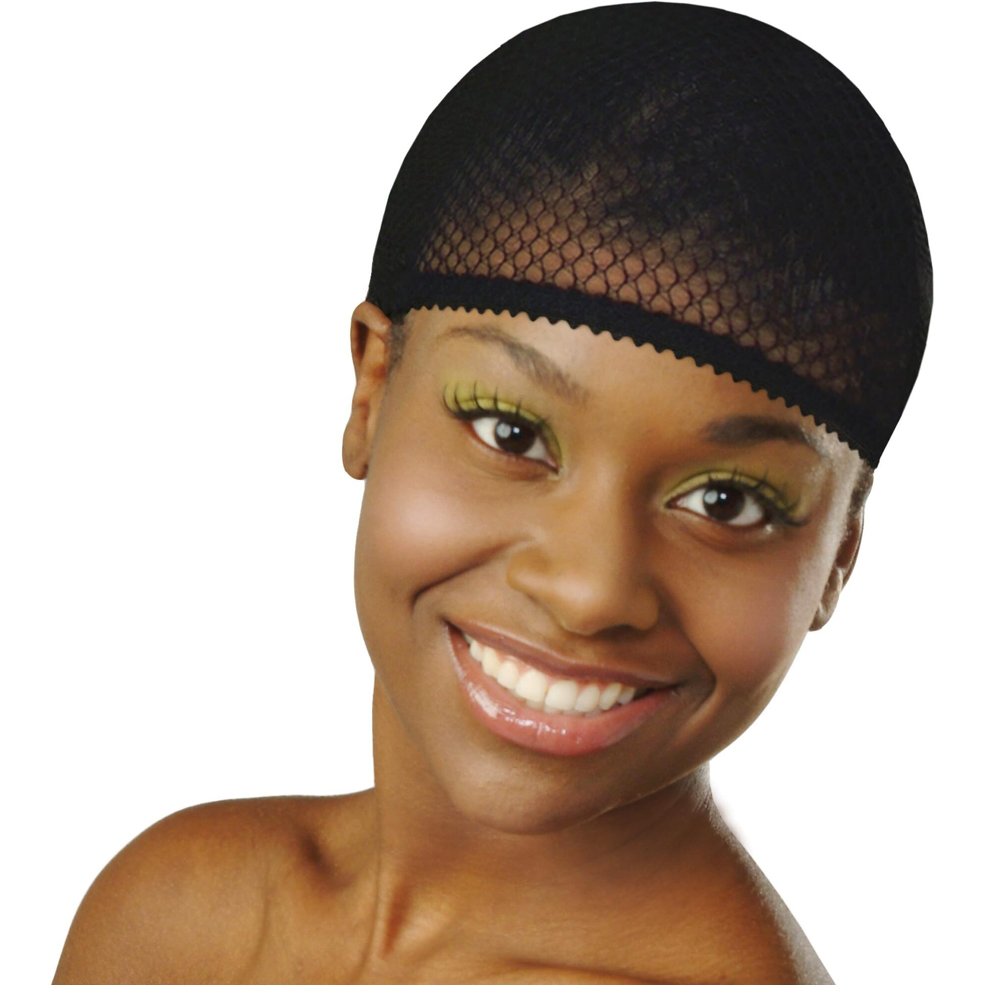 Donna Collection Closed Top Weaving Net, Black