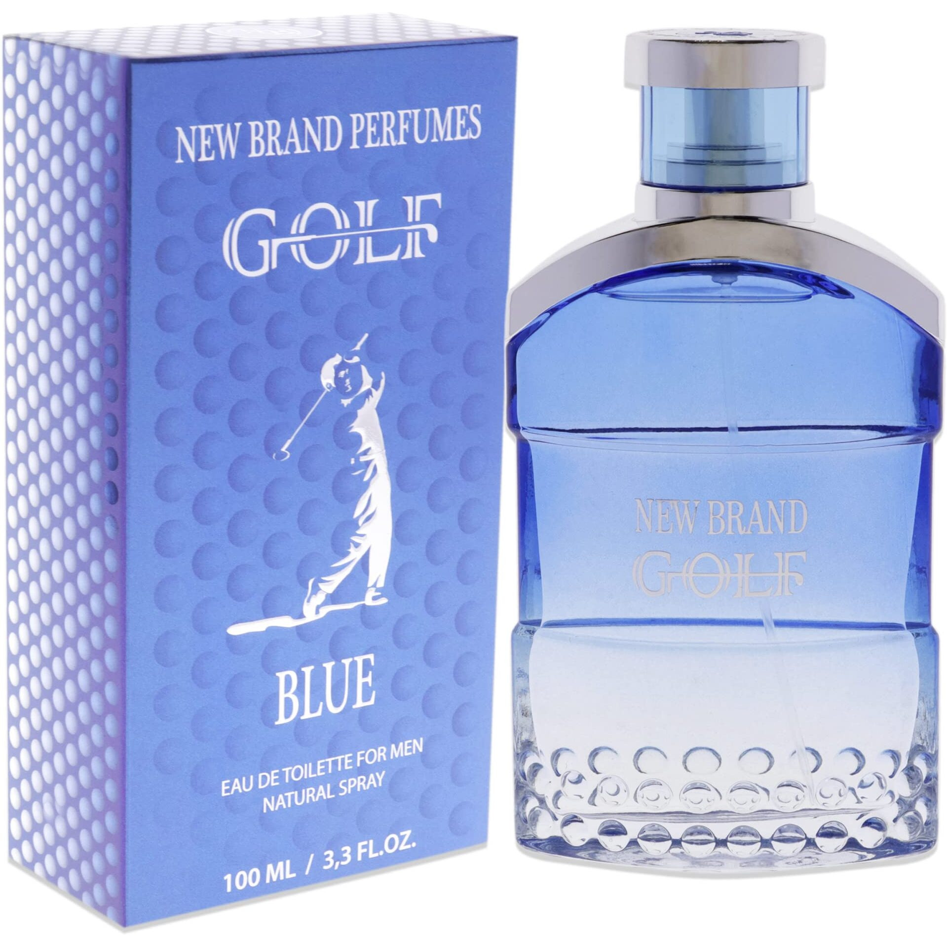 Golf Blue for New Brand for Men by Men - 3.3 oz EDT Spray