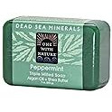 One With Nature Peppermint Dead Sea Mineral Soap, 7 Ounce Bar