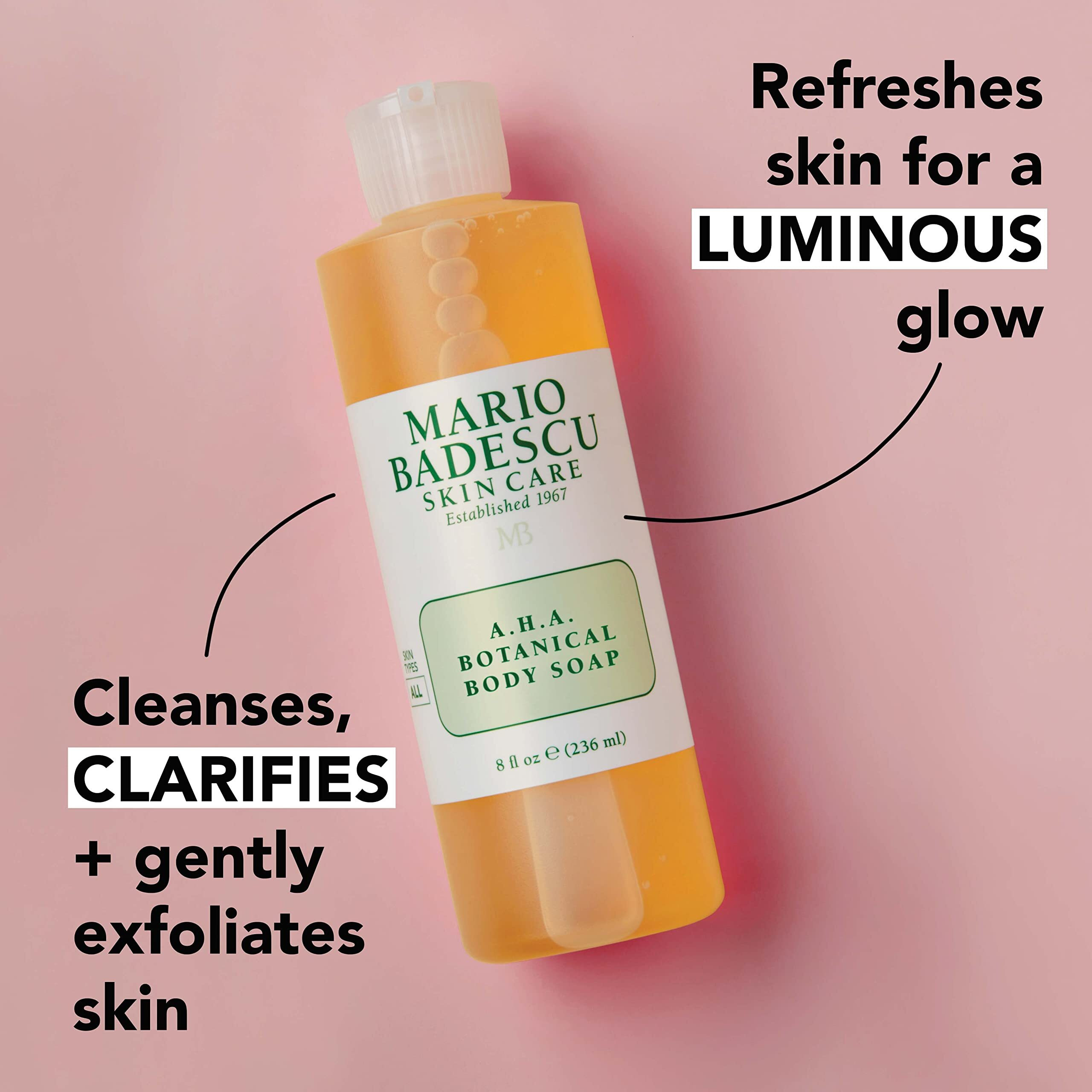 AHA Botanical Body Soap by Mario Badescu for Unisex - 16 oz Soap