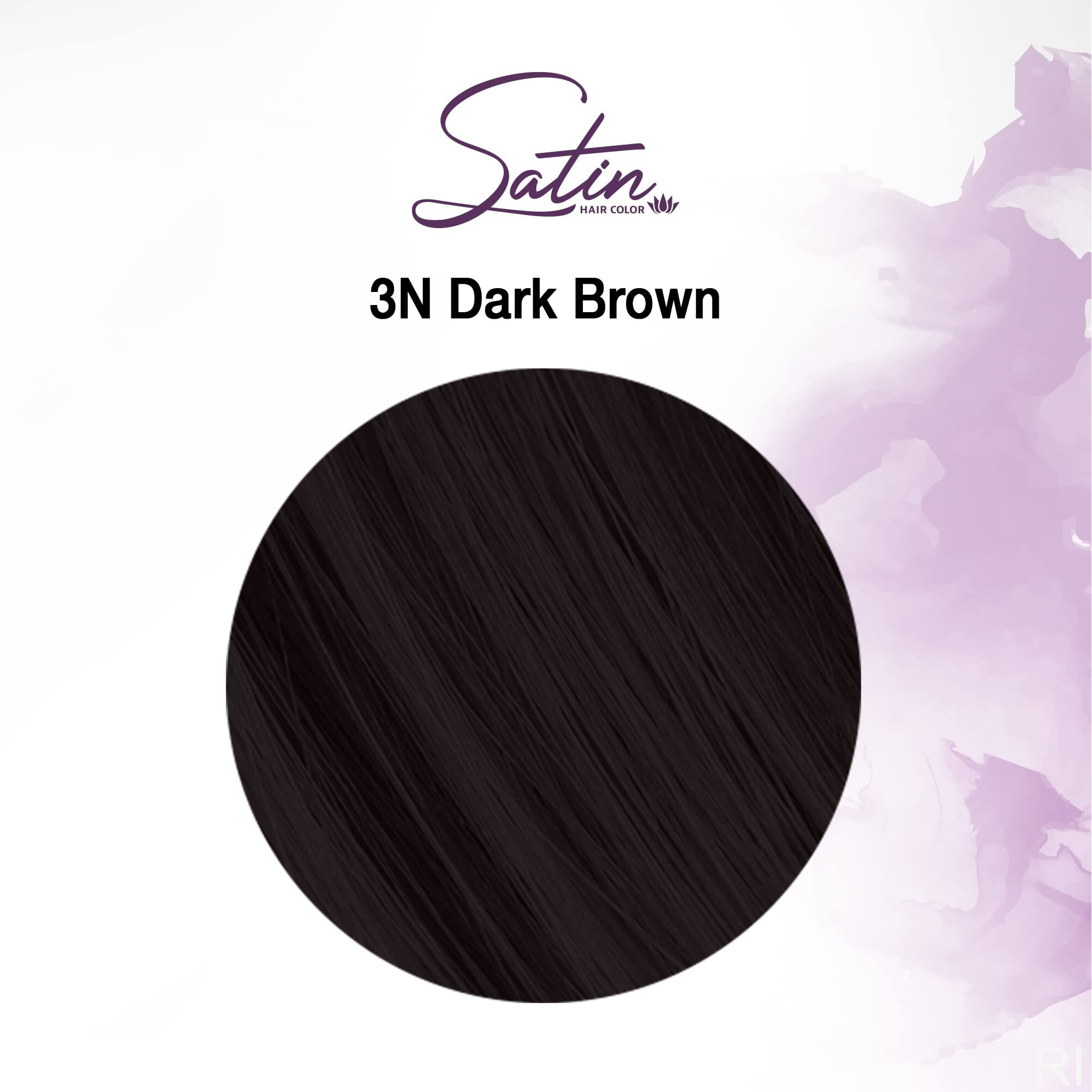 Satin Hair Color Natural Series, Dark Brown 3N, 3.0 Ounce