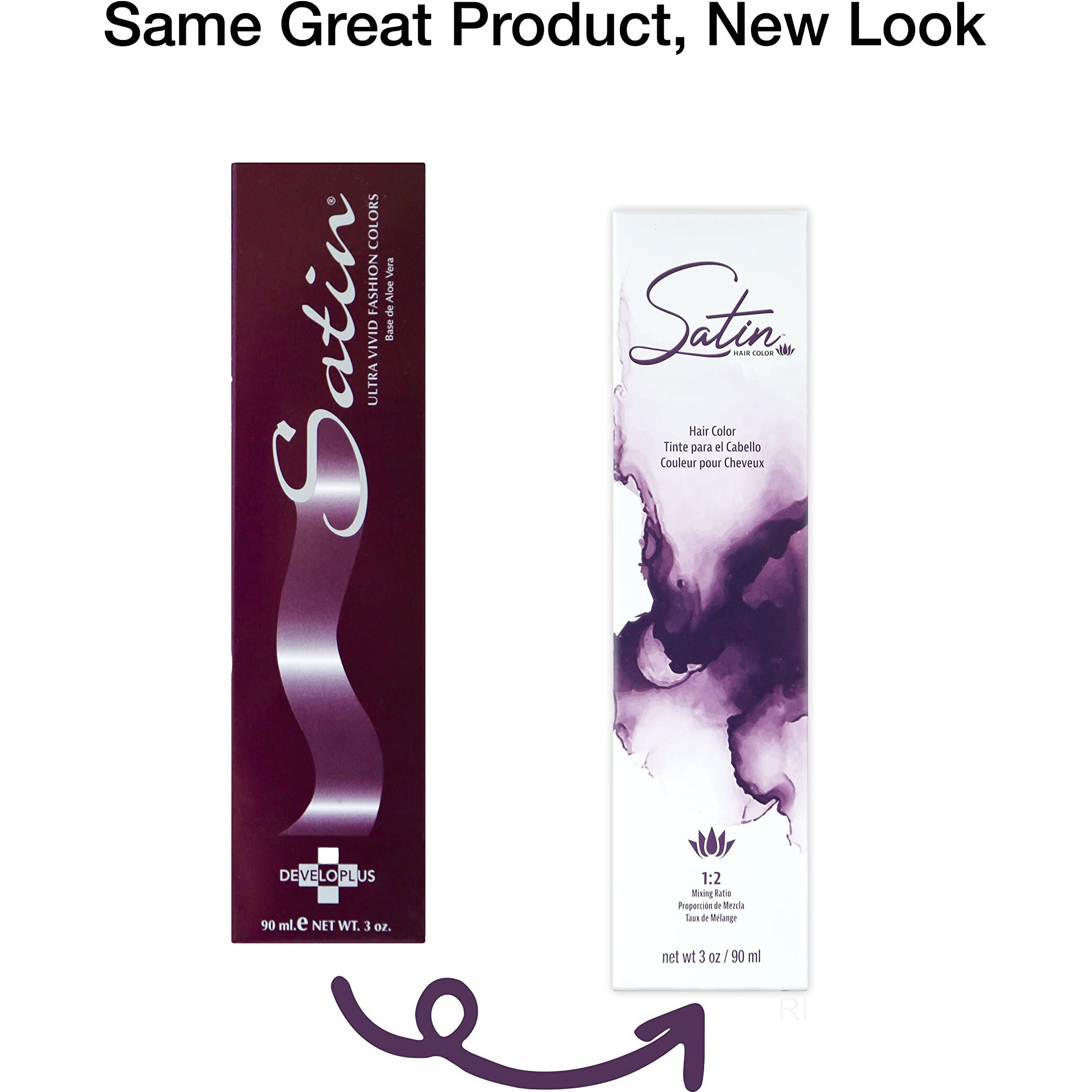 Satin Hair Color Natural Series, Dark Brown 3N, 3.0 Ounce