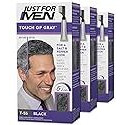 Just for Men Hair Color - Touch of Gray, Black-Gray. 3 Pack